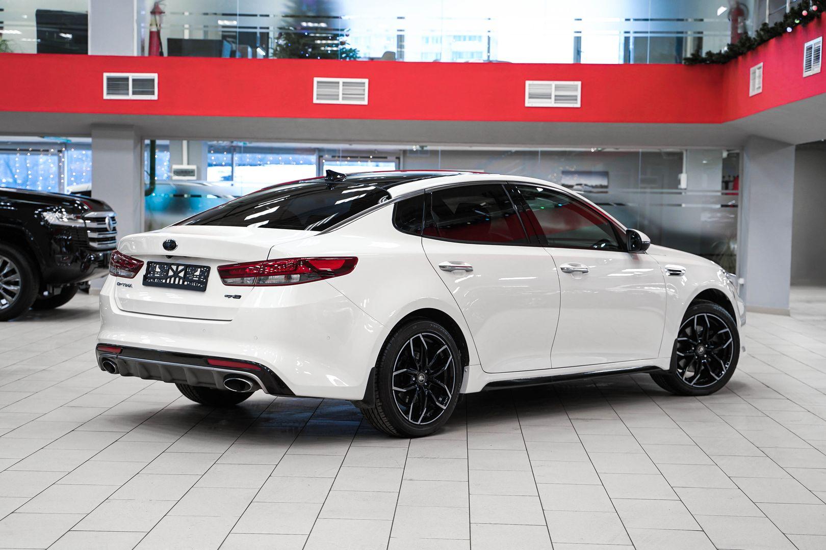 Kia Optima 2017, белый, ДЦ Орехово