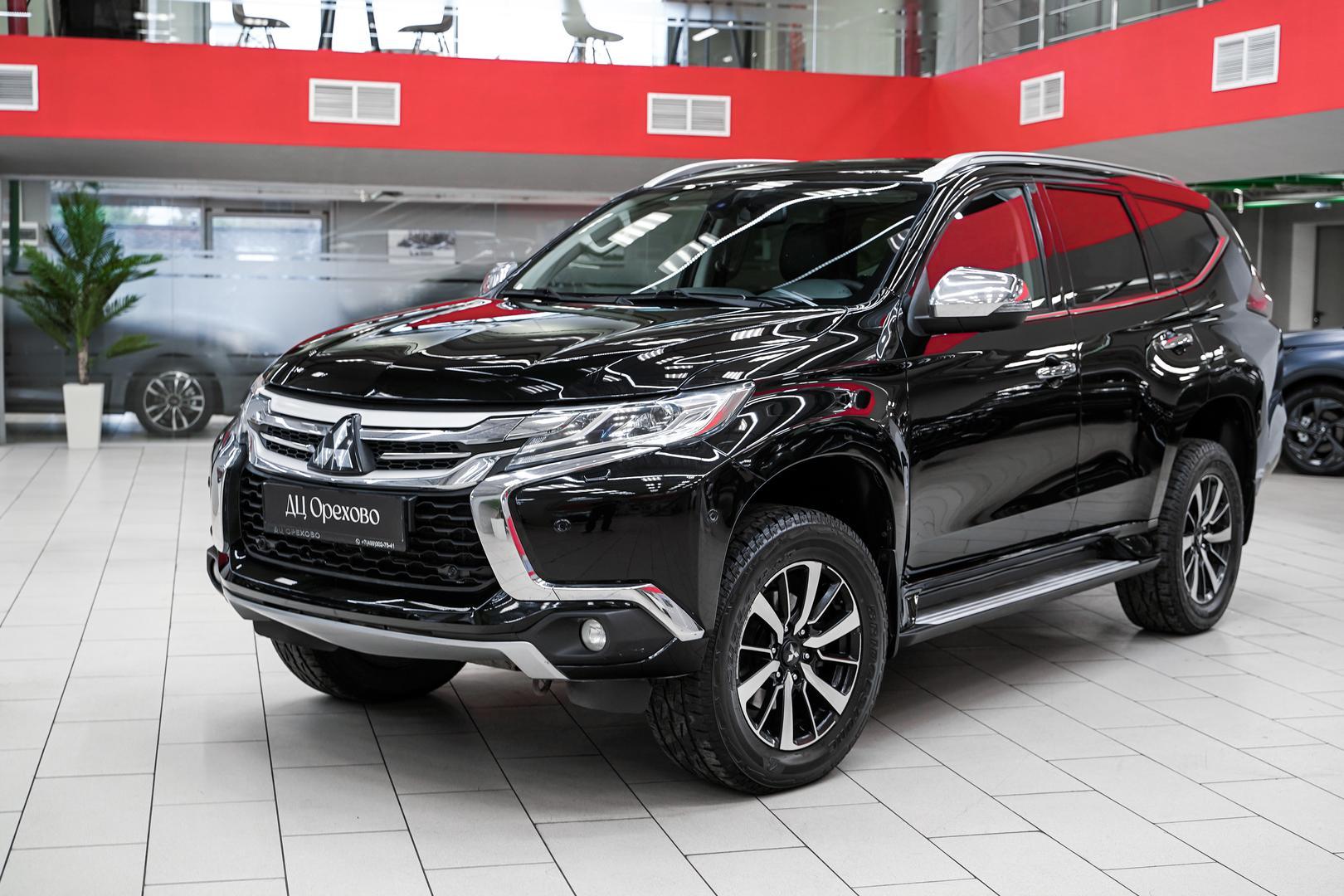 Mitsubishi Pajero Sport 2018, черный, ДЦ Орехово