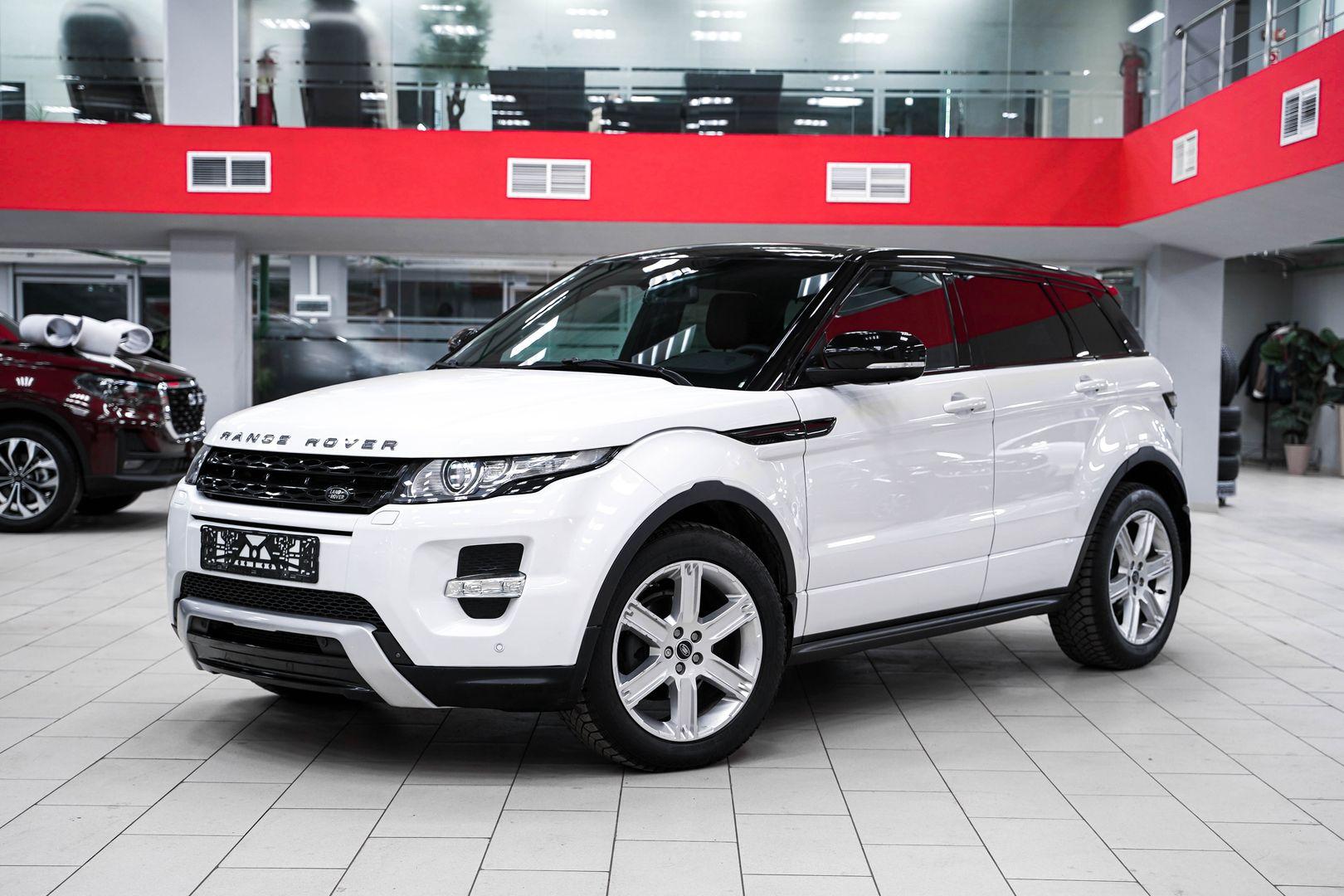 Land Rover Range Rover Evoque 2012, белый, ДЦ Орехово