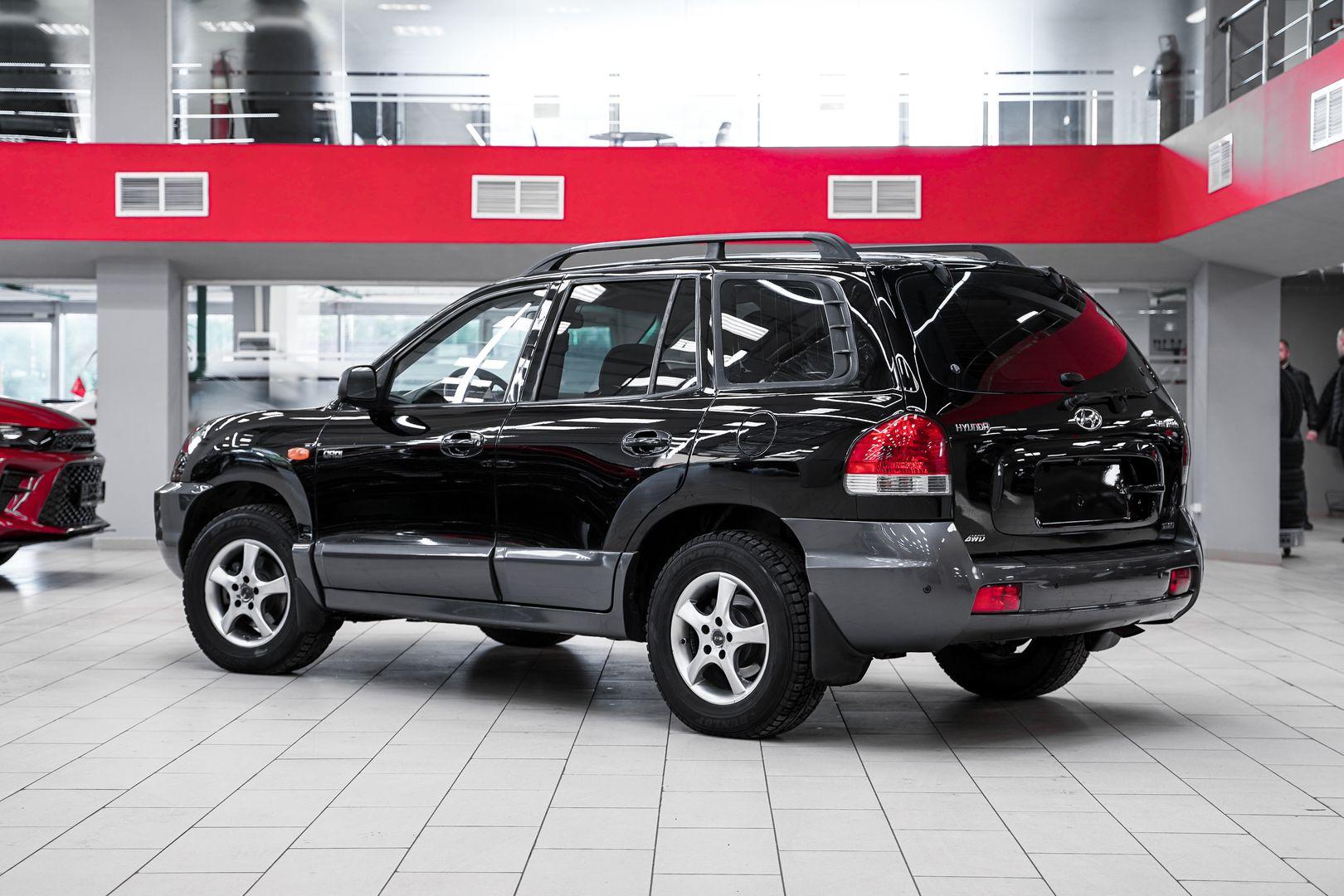 Hyundai Santa Fe 2005, черный, ДЦ Орехово