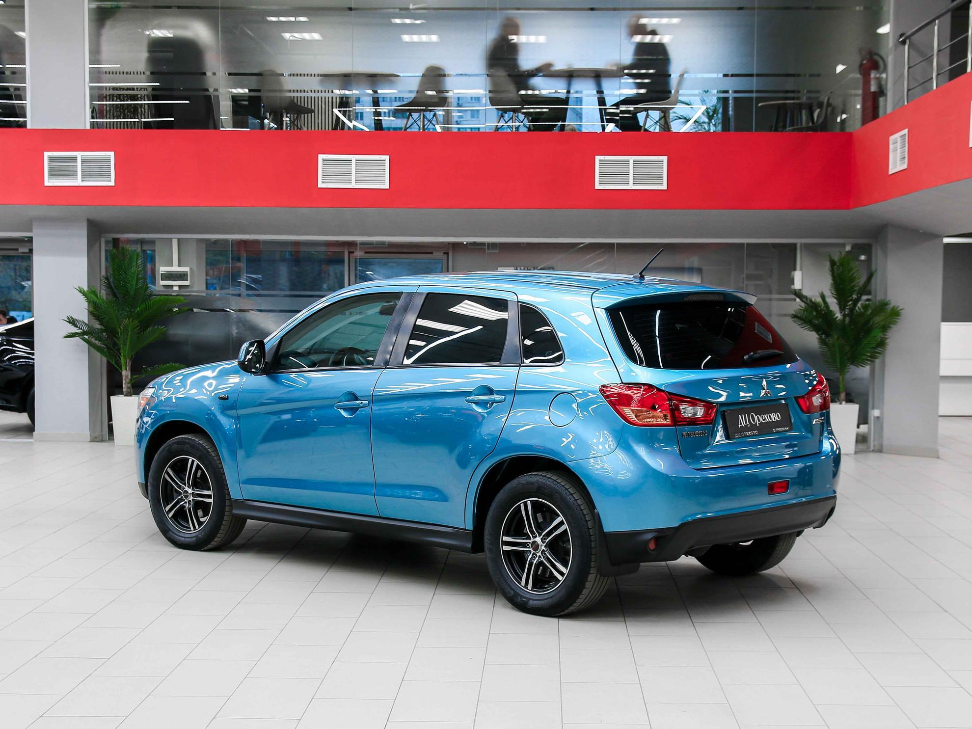 Mitsubishi ASX 2013, голубой, ДЦ Орехово