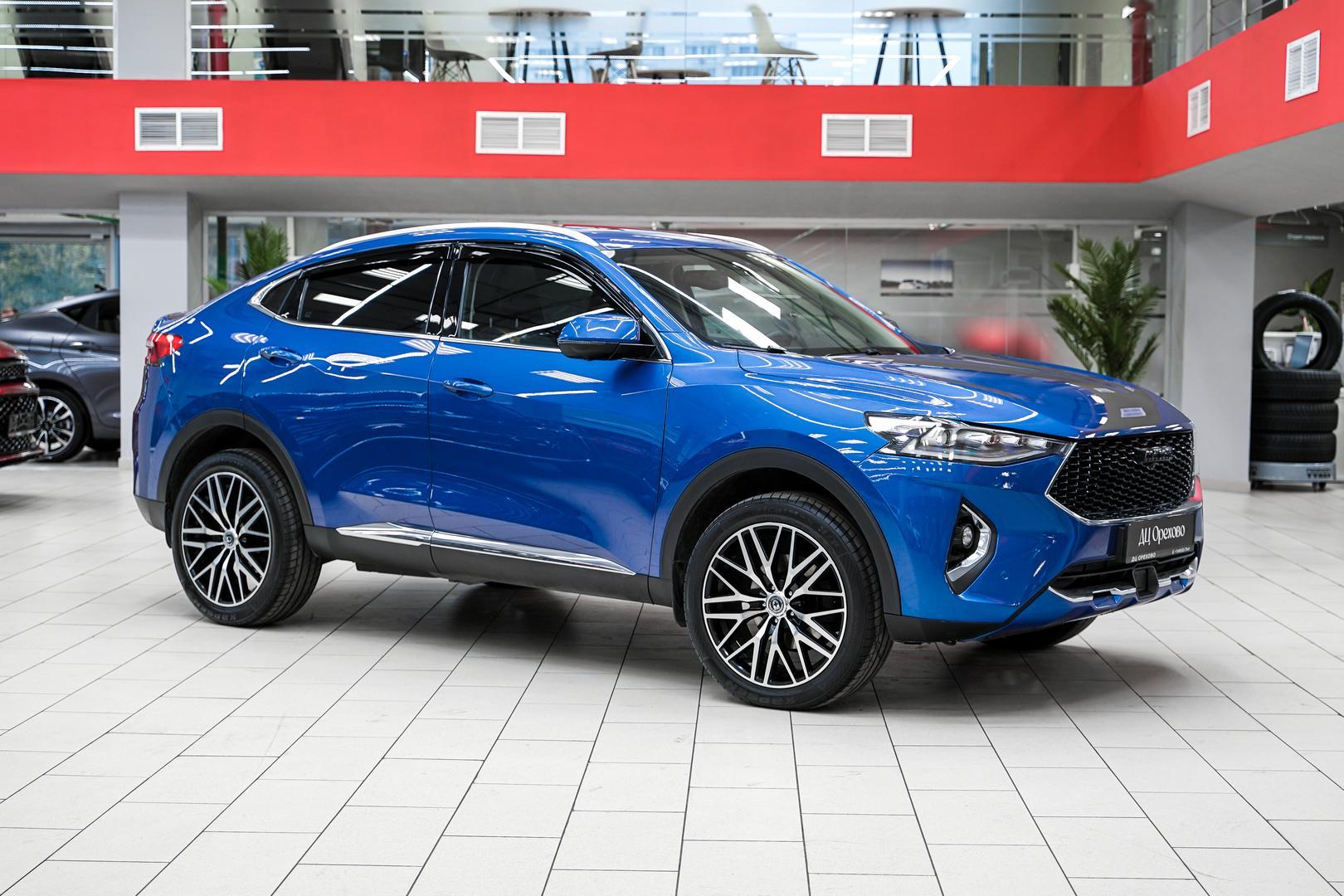 Haval F7x 2020, синий, ДЦ Орехово