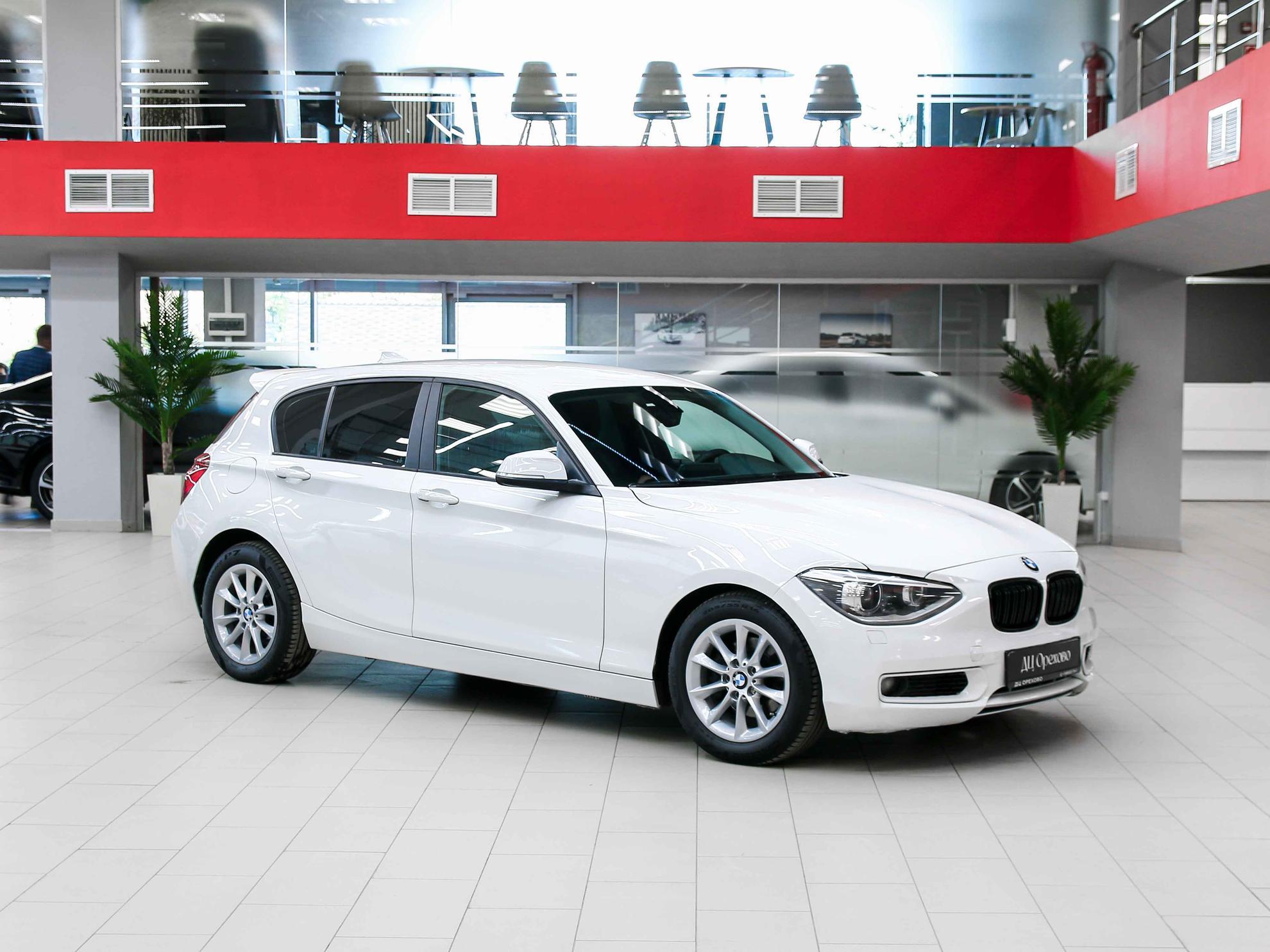 BMW 1 серии 2013, белый, ДЦ Орехово