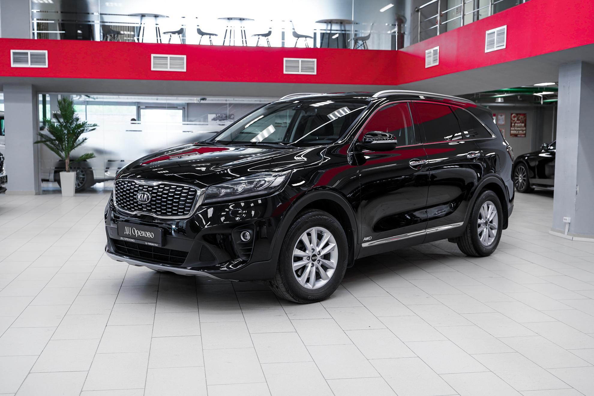 Kia Sorento 2018, черный, ДЦ Орехово