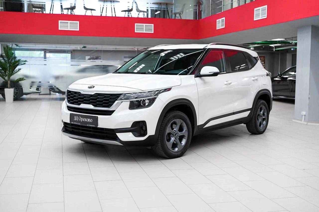 Kia Seltos 2021, белый, ДЦ Орехово