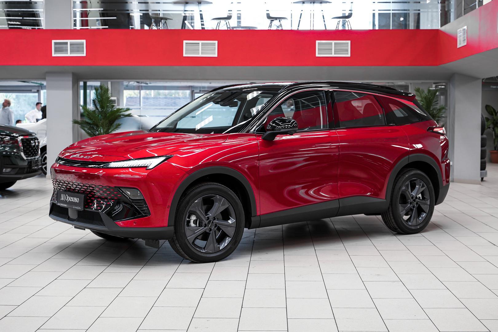 BAIC X55 2024, красный, ДЦ Орехово