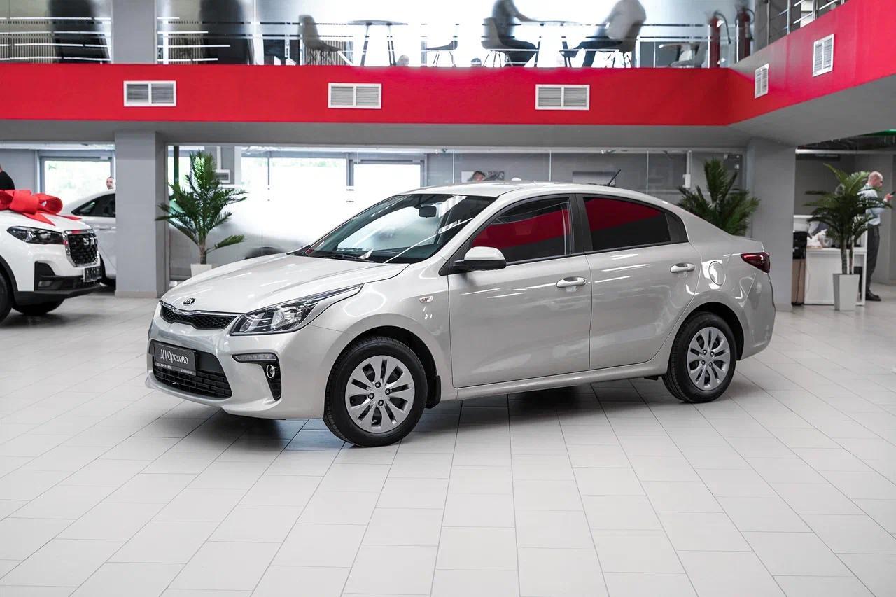 Kia Rio 2020, серый, ДЦ Орехово