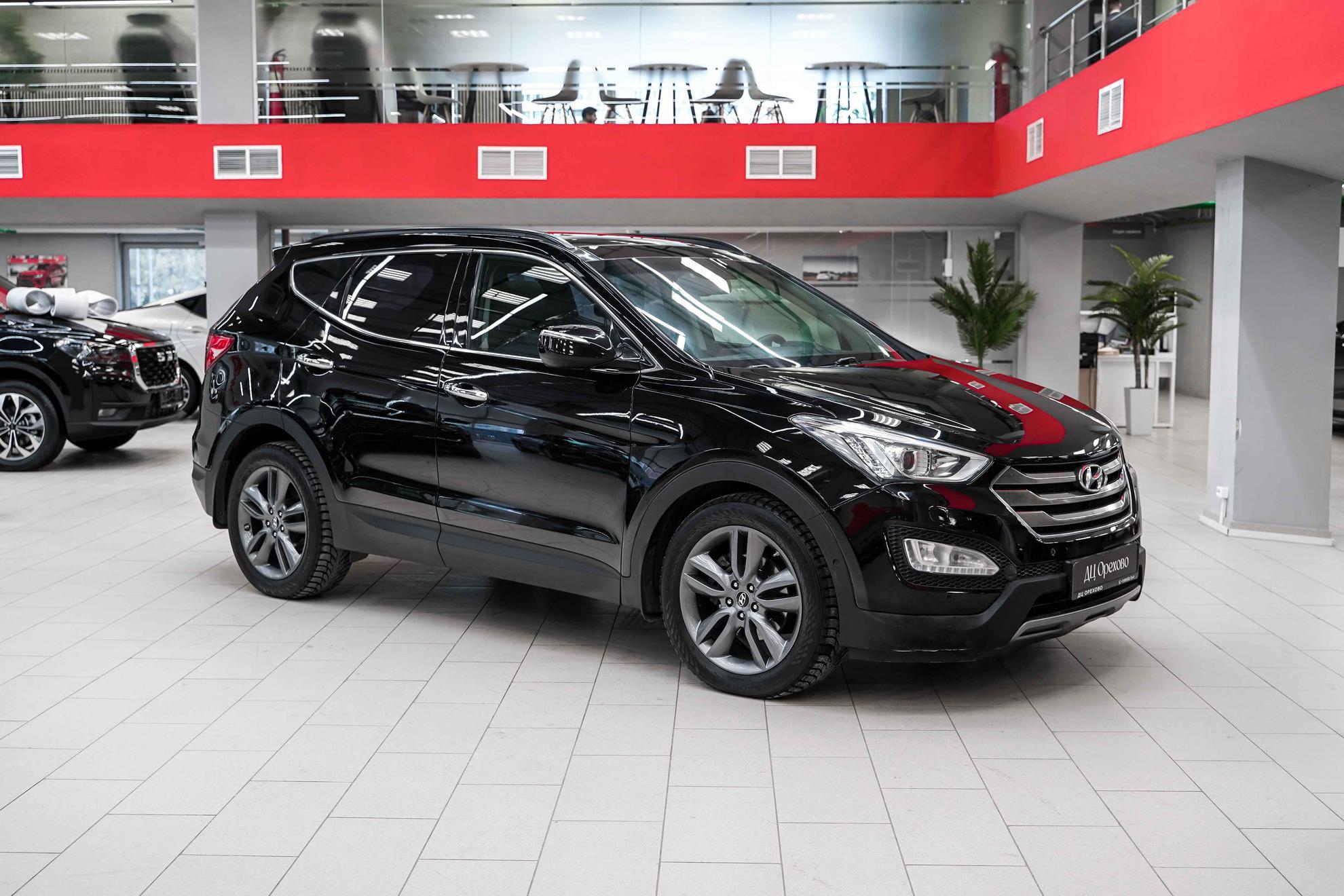 Hyundai Santa Fe 2012, черный, ДЦ Орехово