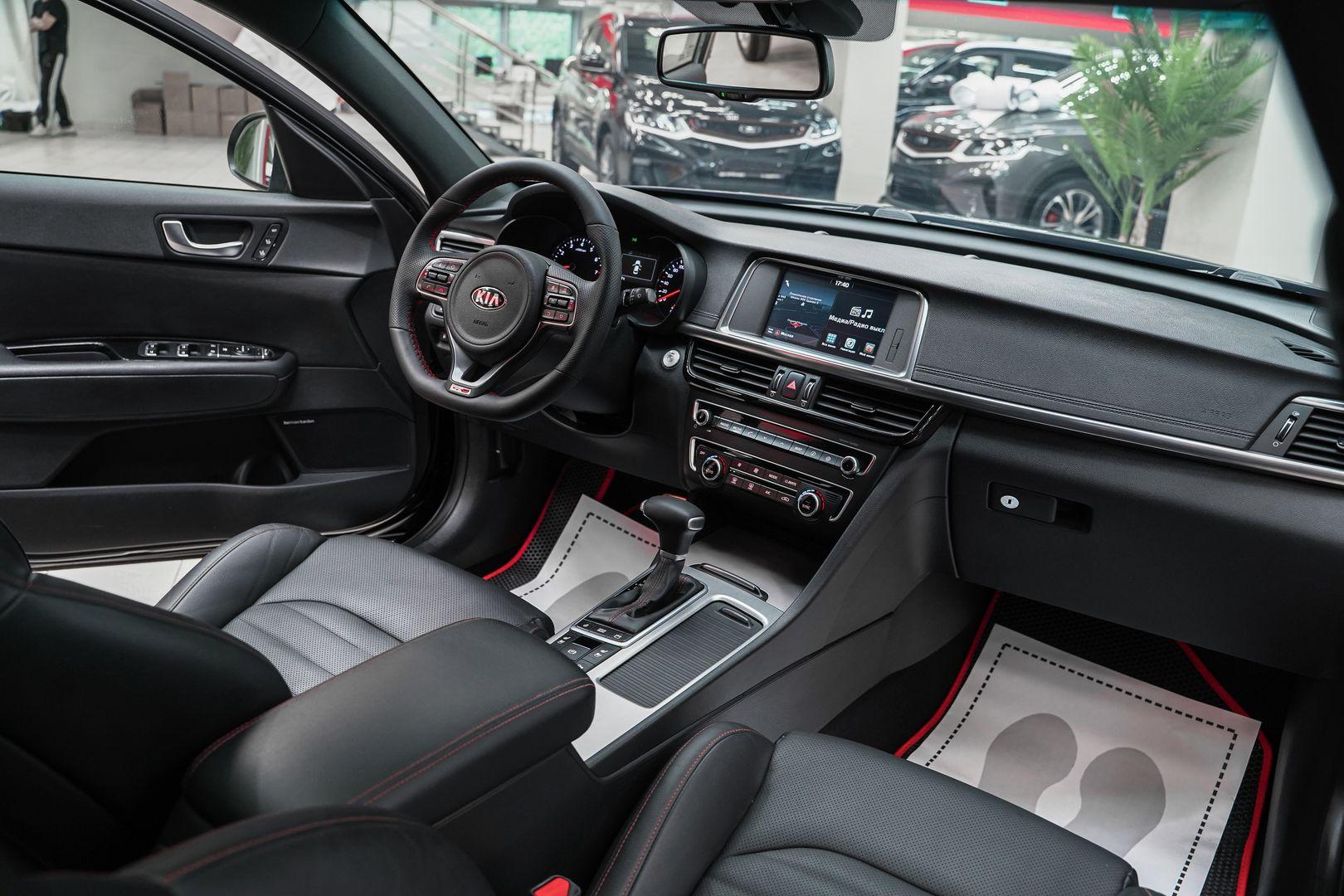Kia Optima 2018, черный, ДЦ Орехово