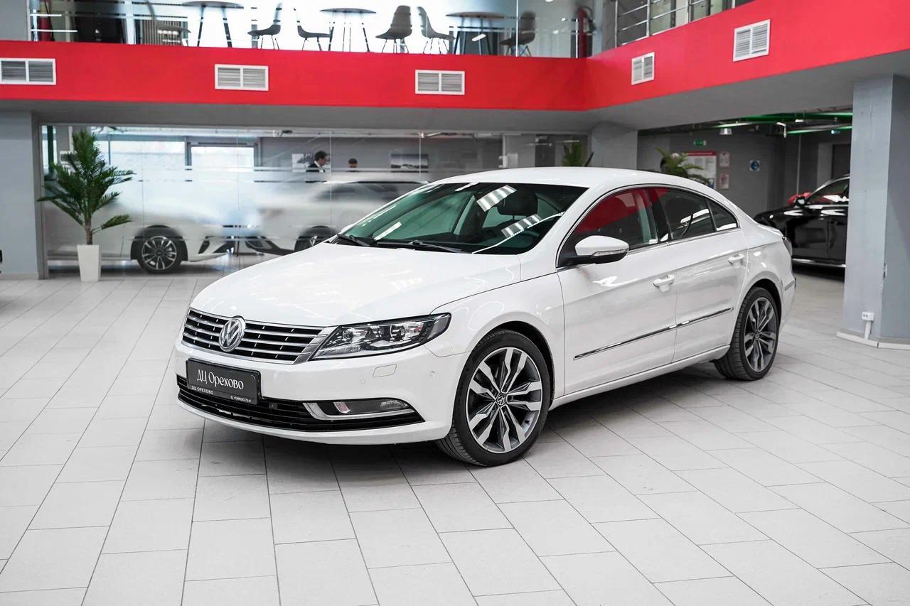 Volkswagen Passat CC 2012, белый, ДЦ Орехово
