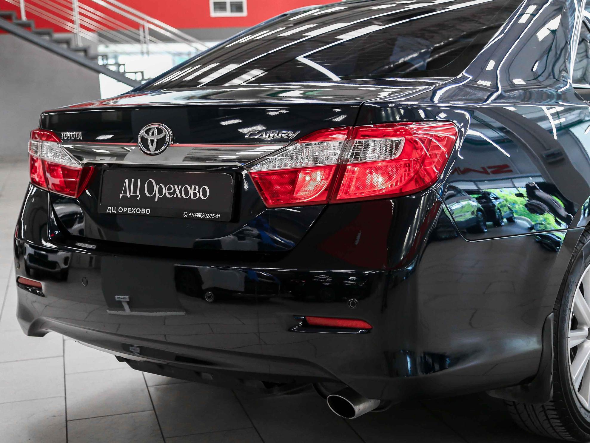 Toyota Camry 2012, черный, ДЦ Орехово