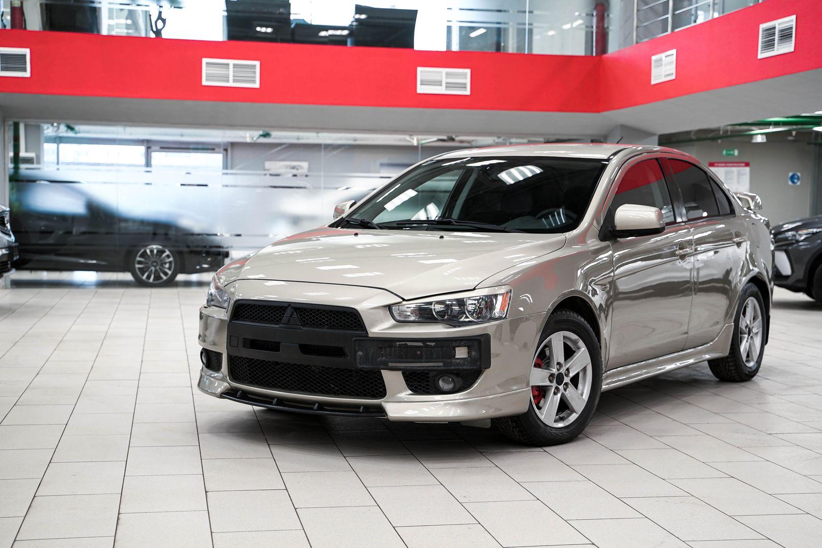 Mitsubishi Lancer 2008, бежевый, ДЦ Орехово