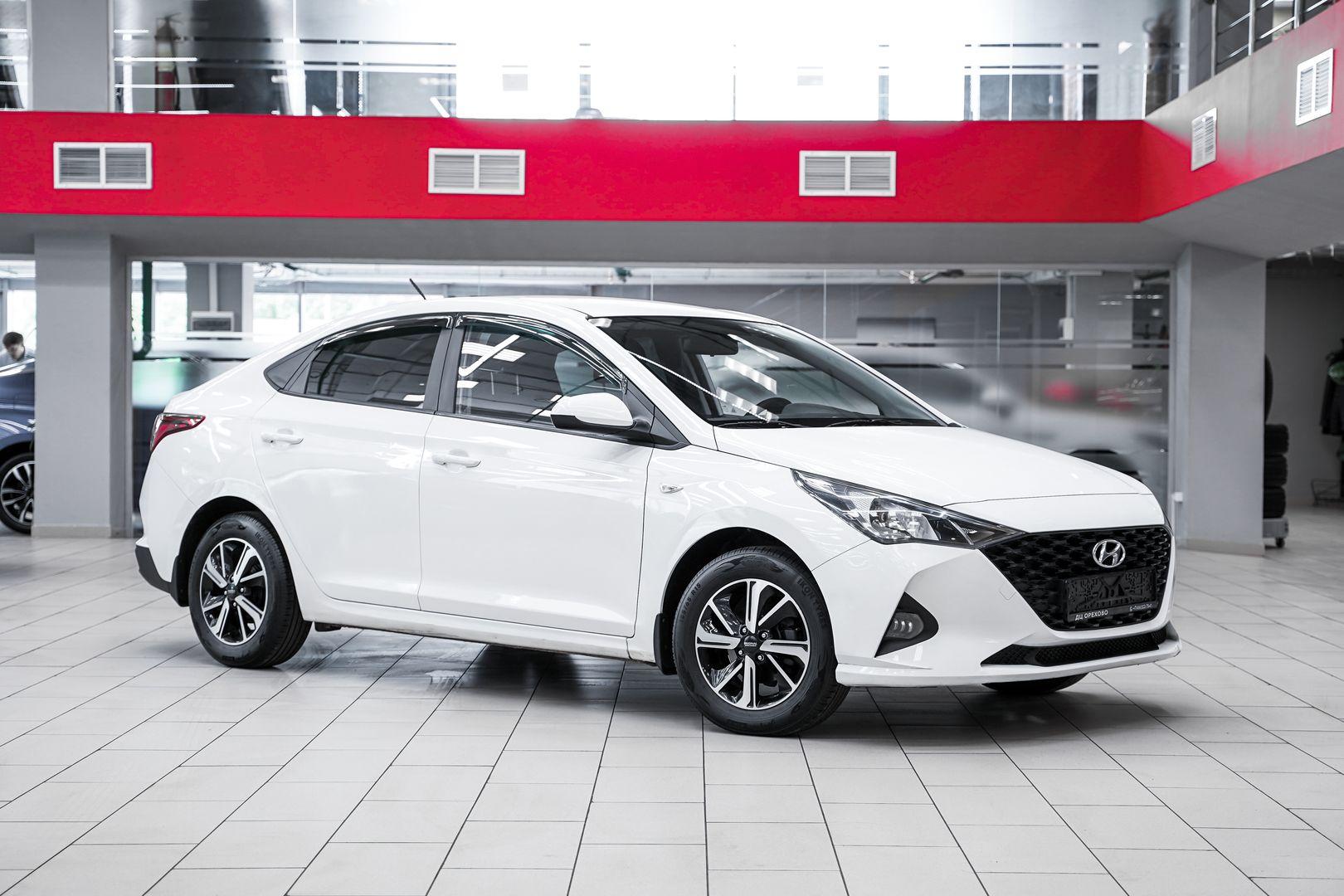 Hyundai Solaris 2020, белый, ДЦ Орехово