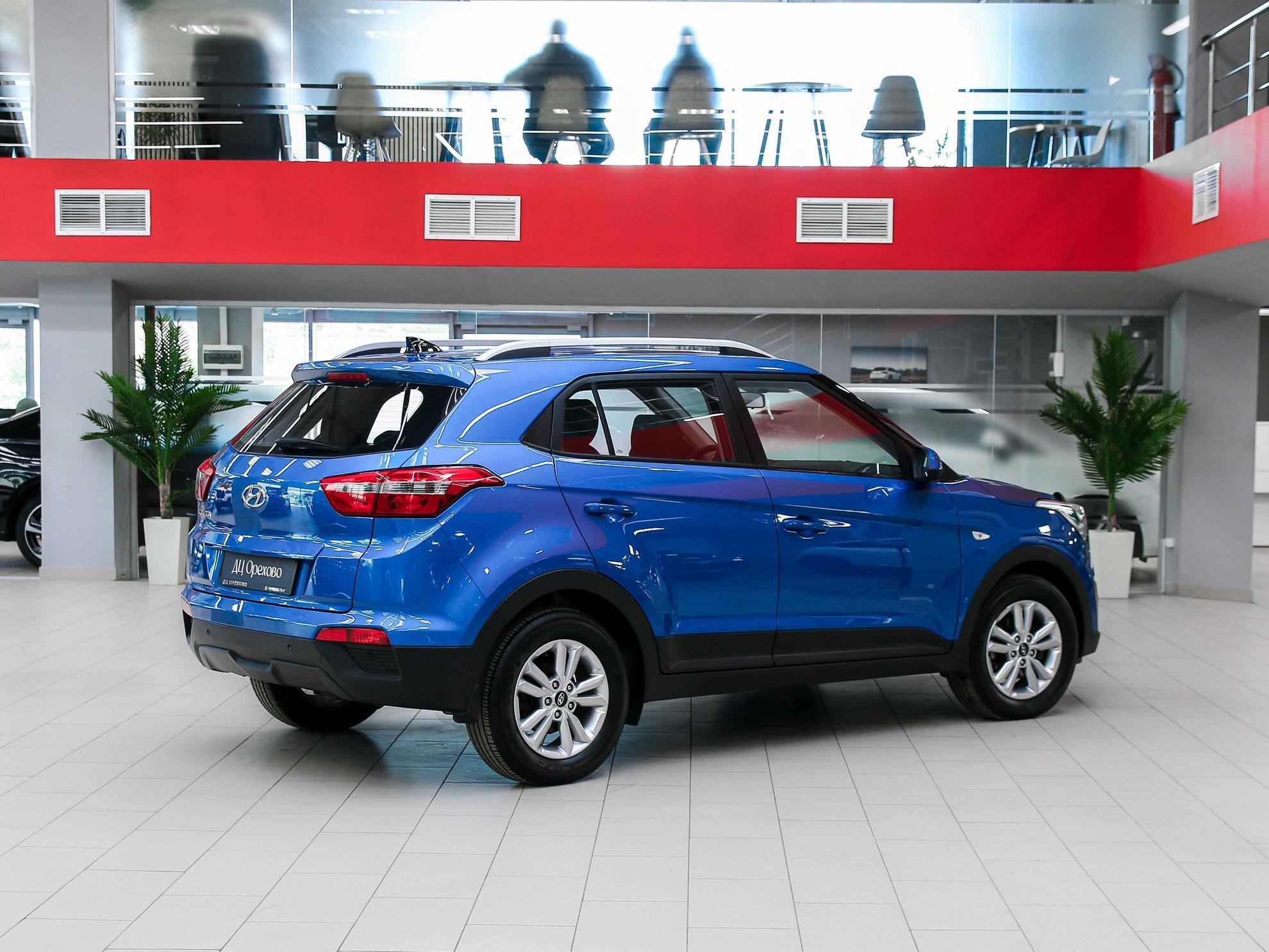 Hyundai Creta 2018, синий, ДЦ Орехово