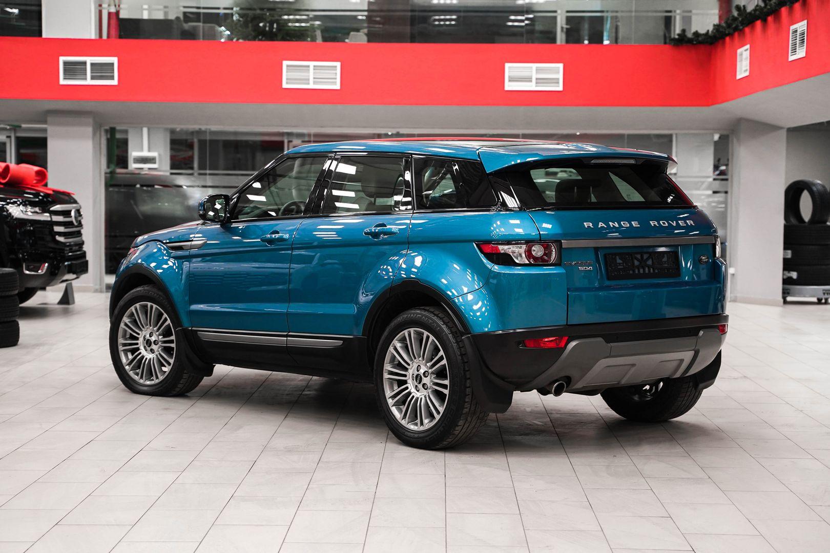 Land Rover Range Rover Evoque 2012, синий, ДЦ Орехово