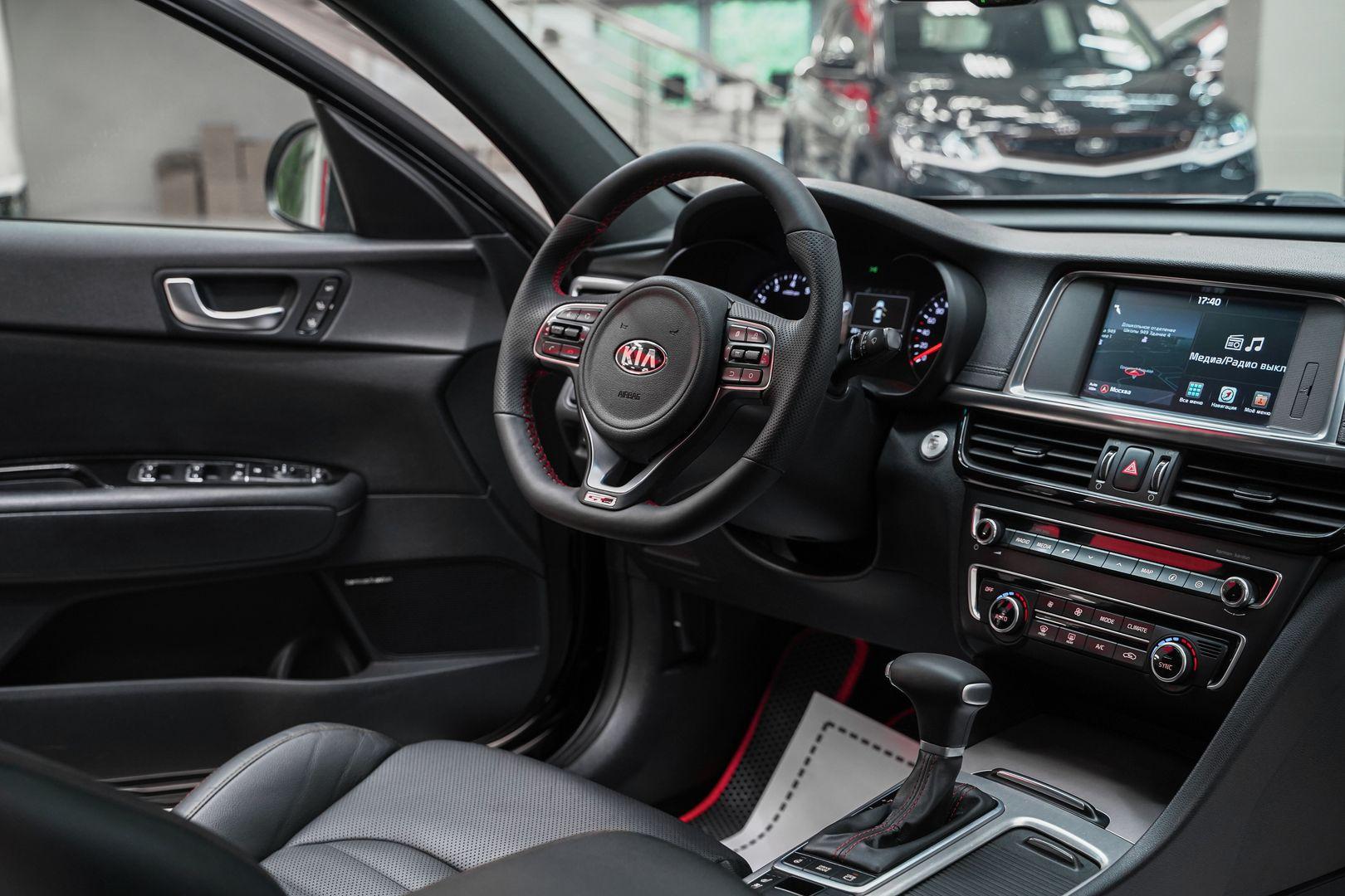 Kia Optima 2018, черный, ДЦ Орехово