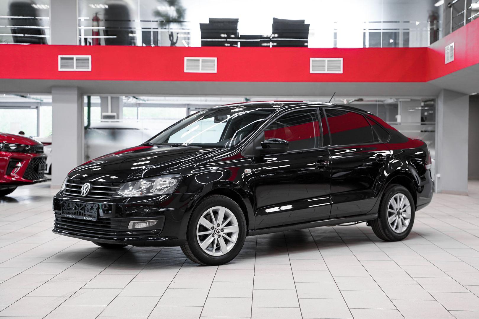 Volkswagen Polo 2020, черный, ДЦ Орехово