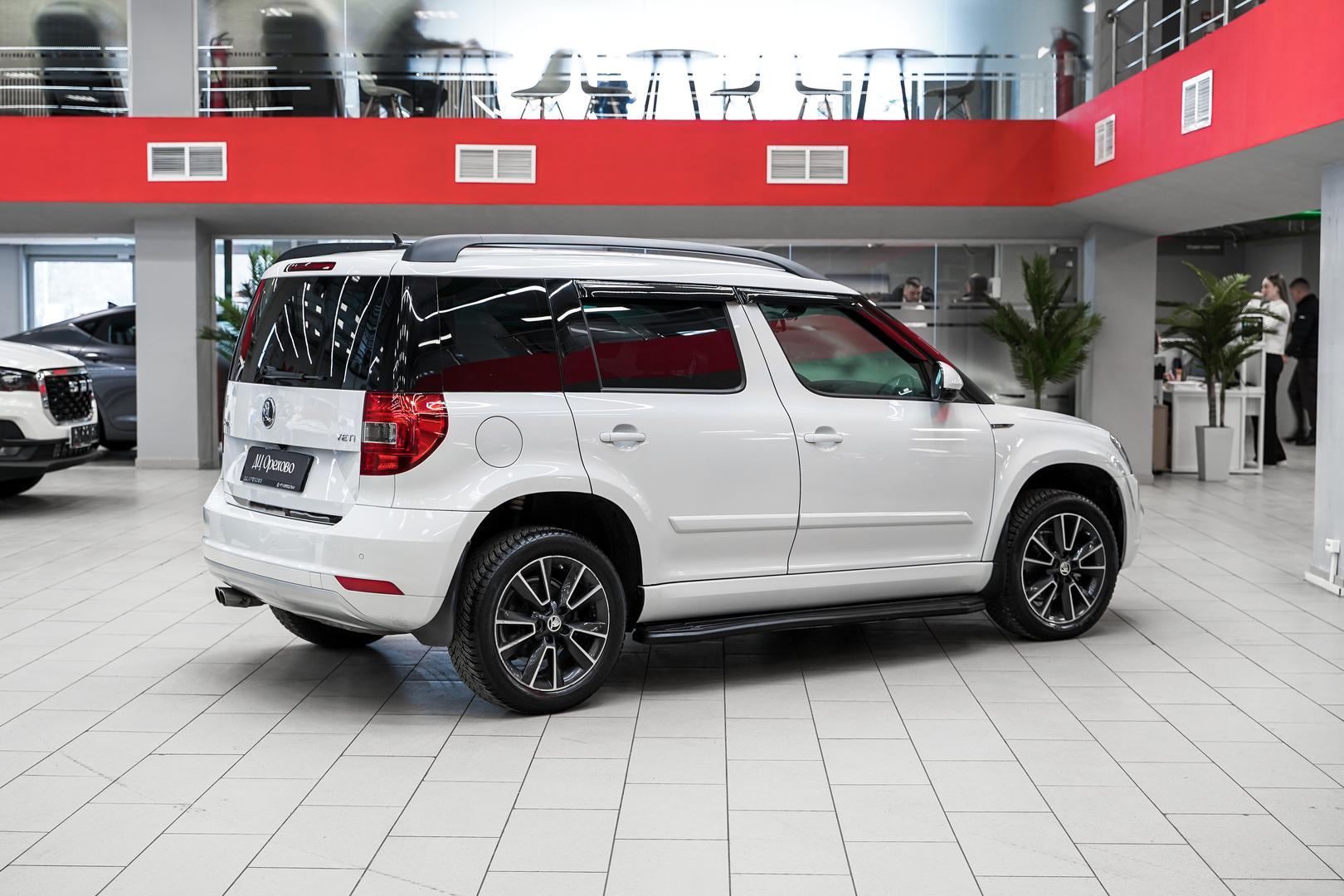 Skoda Yeti 2014, белый, ДЦ Орехово