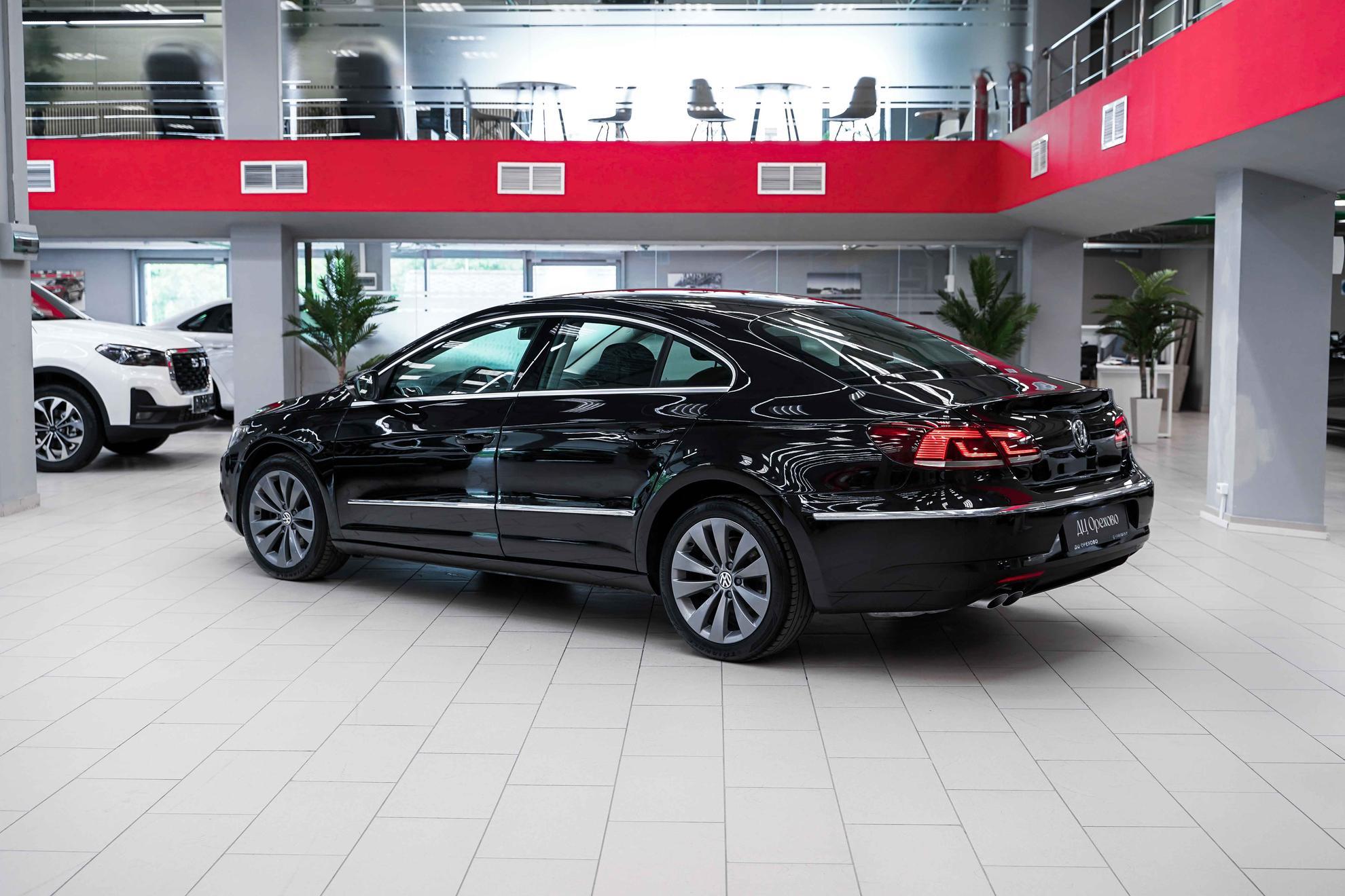 Volkswagen Passat CC 2012, черный, ДЦ Орехово