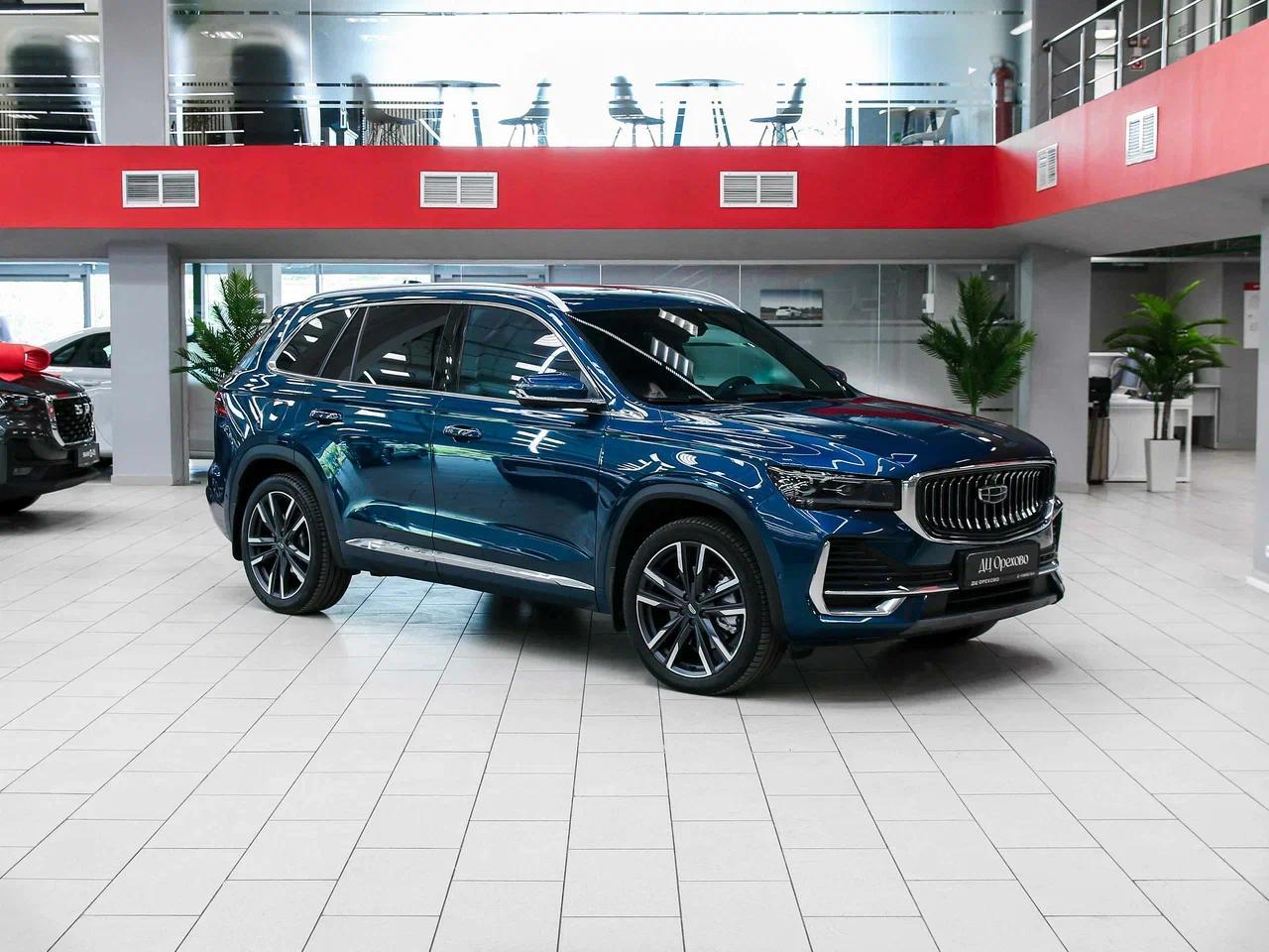 Geely Monjaro 2023, синий, ДЦ Орехово
