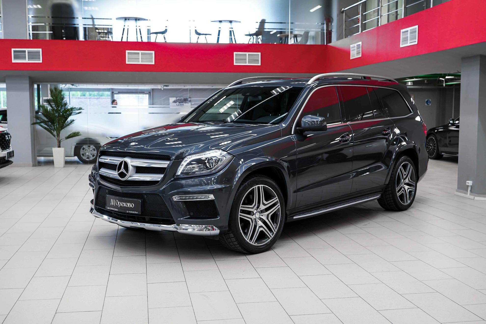Mercedes-Benz GL-Класс 2015, серый, ДЦ Орехово