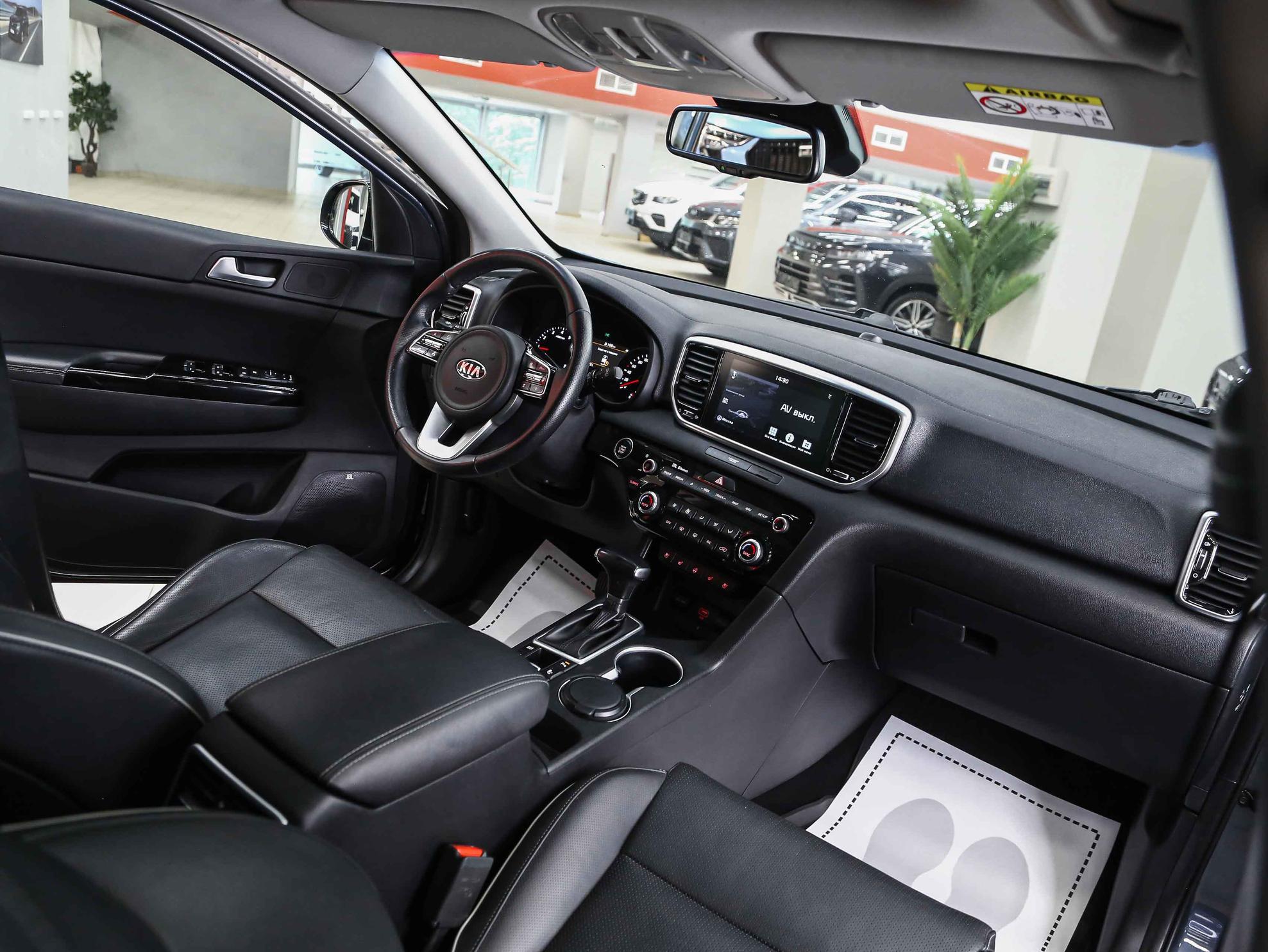 Kia Sportage 2019, синий, ДЦ Орехово