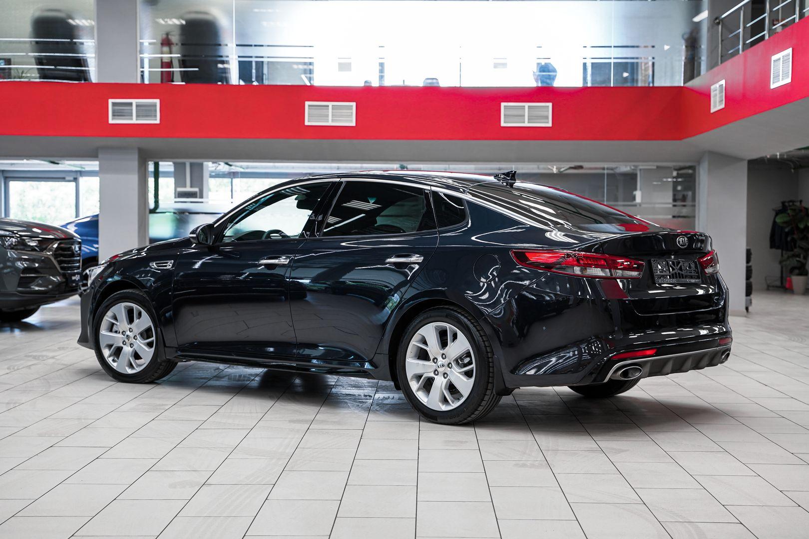Kia Optima 2017, синий, ДЦ Орехово