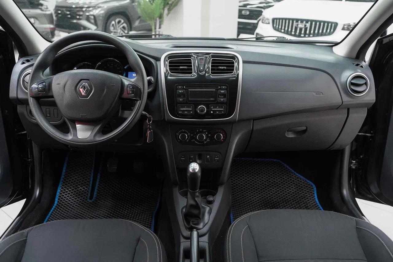 Renault Logan 2014, черный, ДЦ Орехово