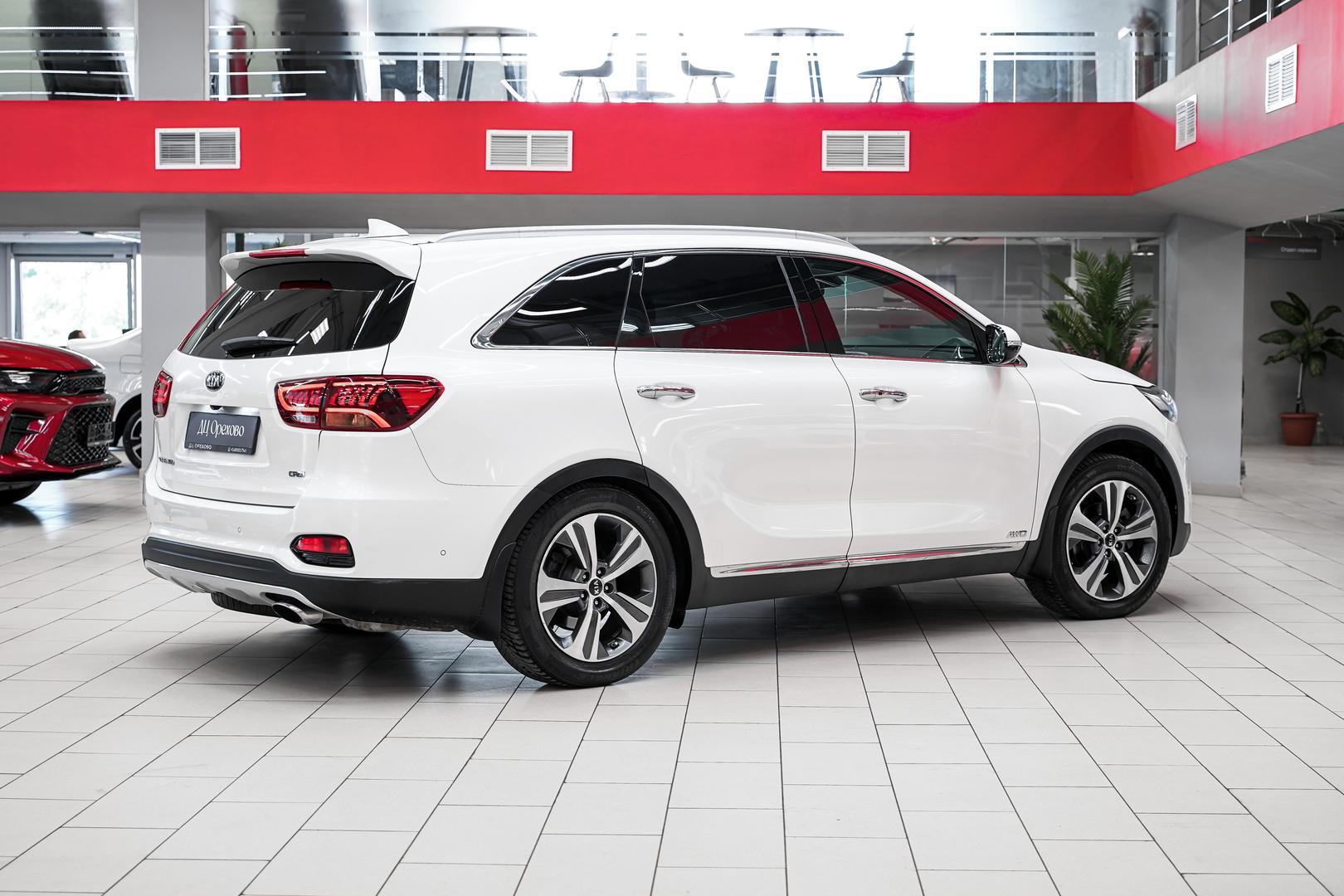 Kia Sorento 2018, белый, ДЦ Орехово