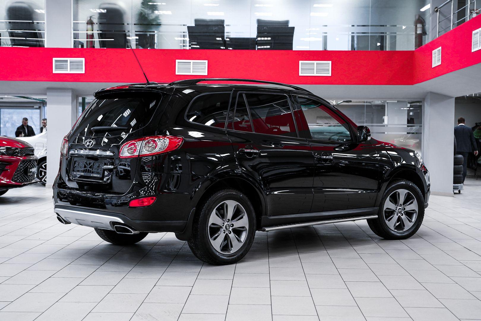 Hyundai Santa Fe 2012, черный, ДЦ Орехово