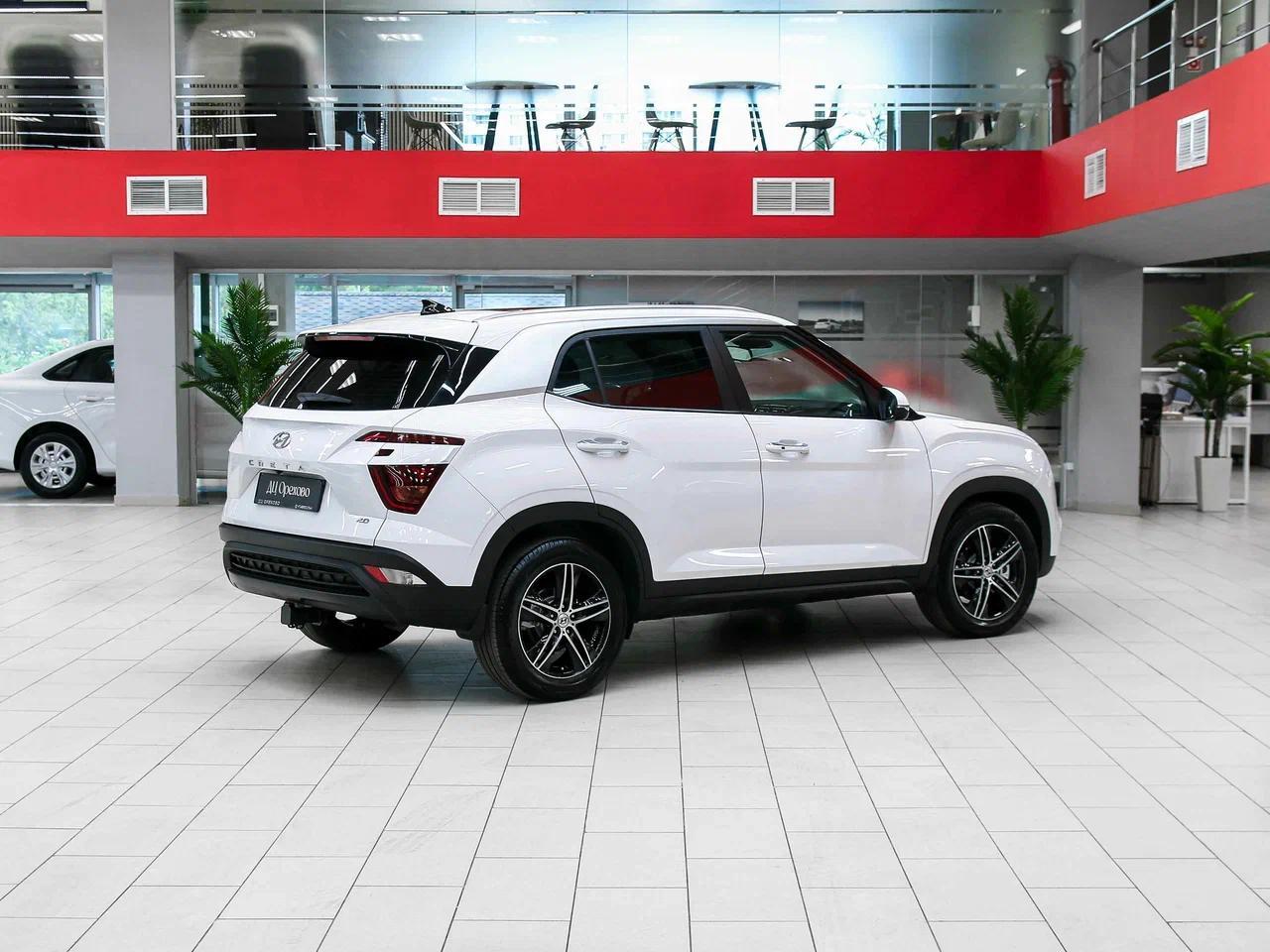 Hyundai Creta 2021, белый, ДЦ Орехово