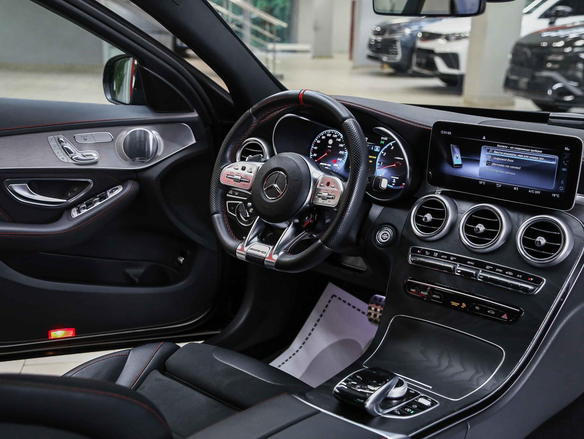 Mercedes-Benz C-Класс AMG 2020, черный, ДЦ Орехово