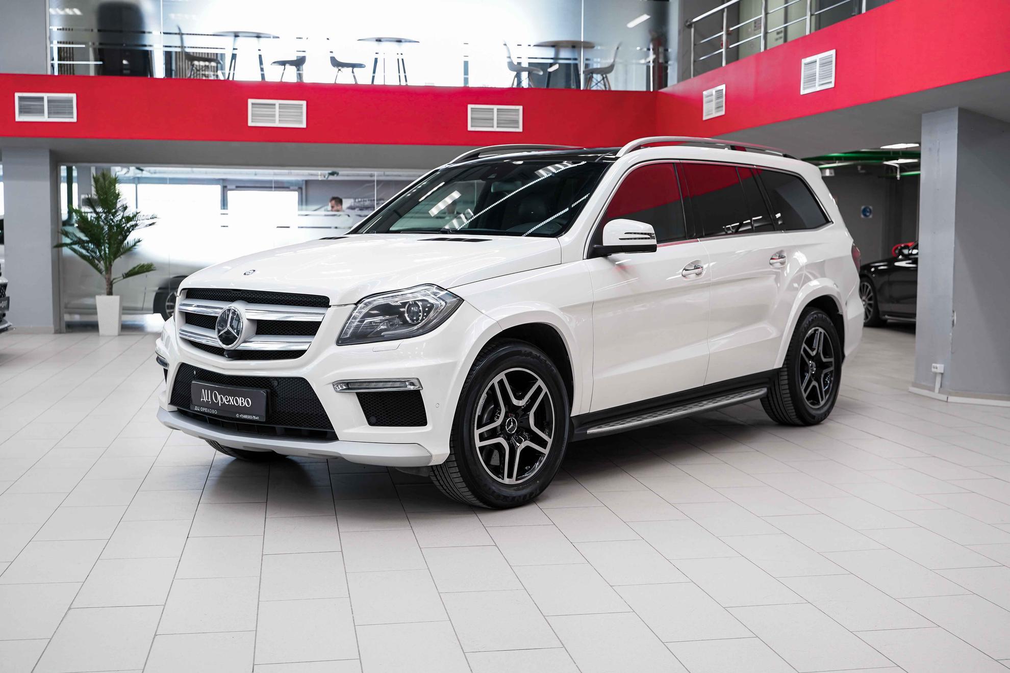 Mercedes-Benz GL-Класс 2013, белый, ДЦ Орехово