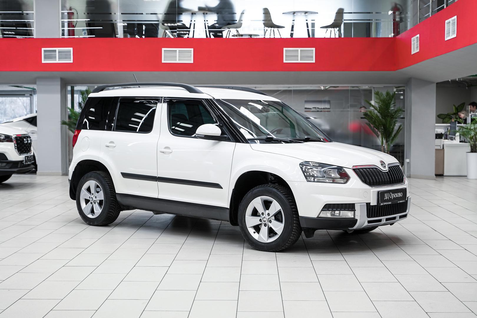 Skoda Yeti 2013, белый, ДЦ Орехово