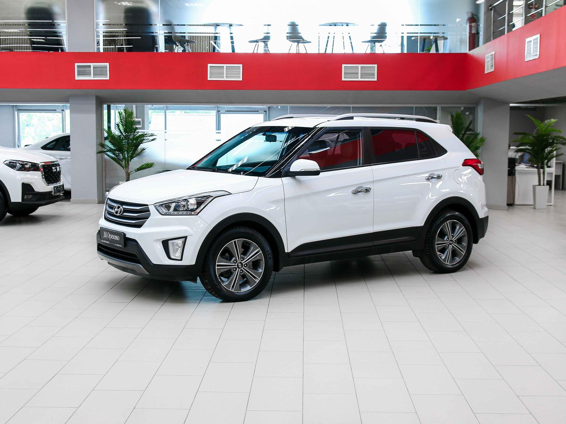 Hyundai Creta 2018, белый, ДЦ Орехово