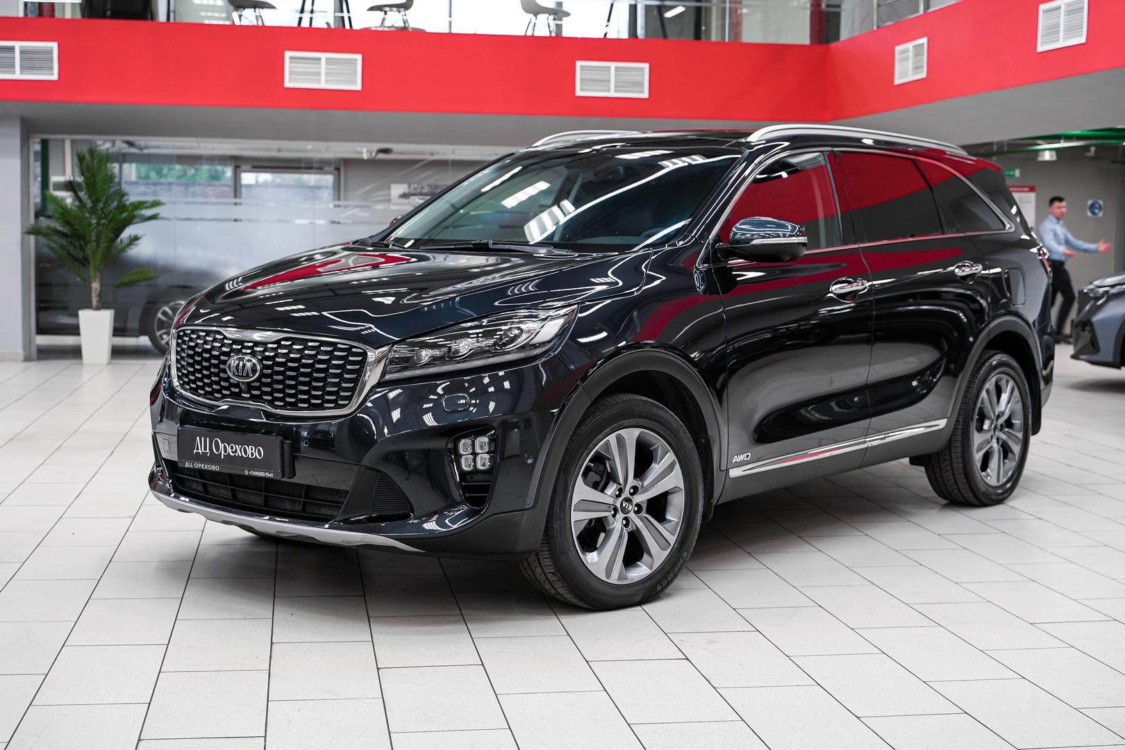 Kia Sorento 2018, синий, ДЦ Орехово