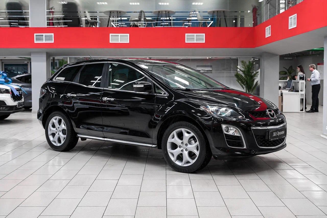 Mazda CX-7 2011, черный, ДЦ Орехово