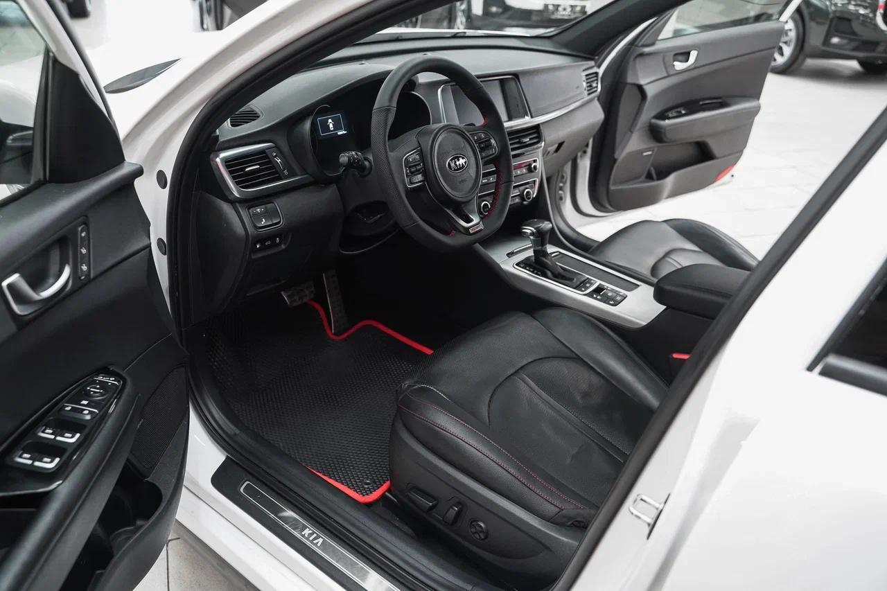 Kia Optima 2016, белый, ДЦ Орехово