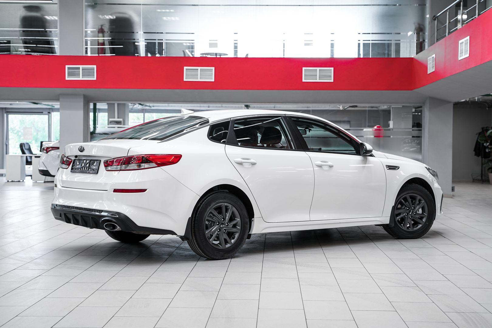 Kia Optima 2019, белый, ДЦ Орехово