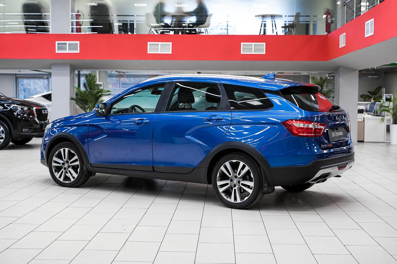 LADA (ВАЗ) Vesta 2020, синий, ДЦ Орехово