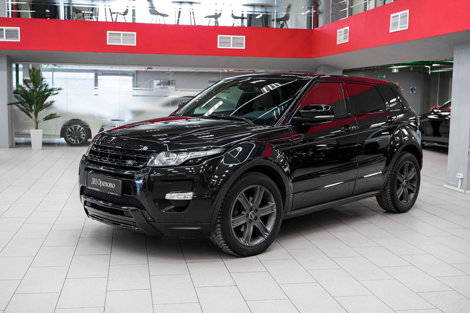 Land Rover Range Rover Evoque 2013, черный, ДЦ Орехово