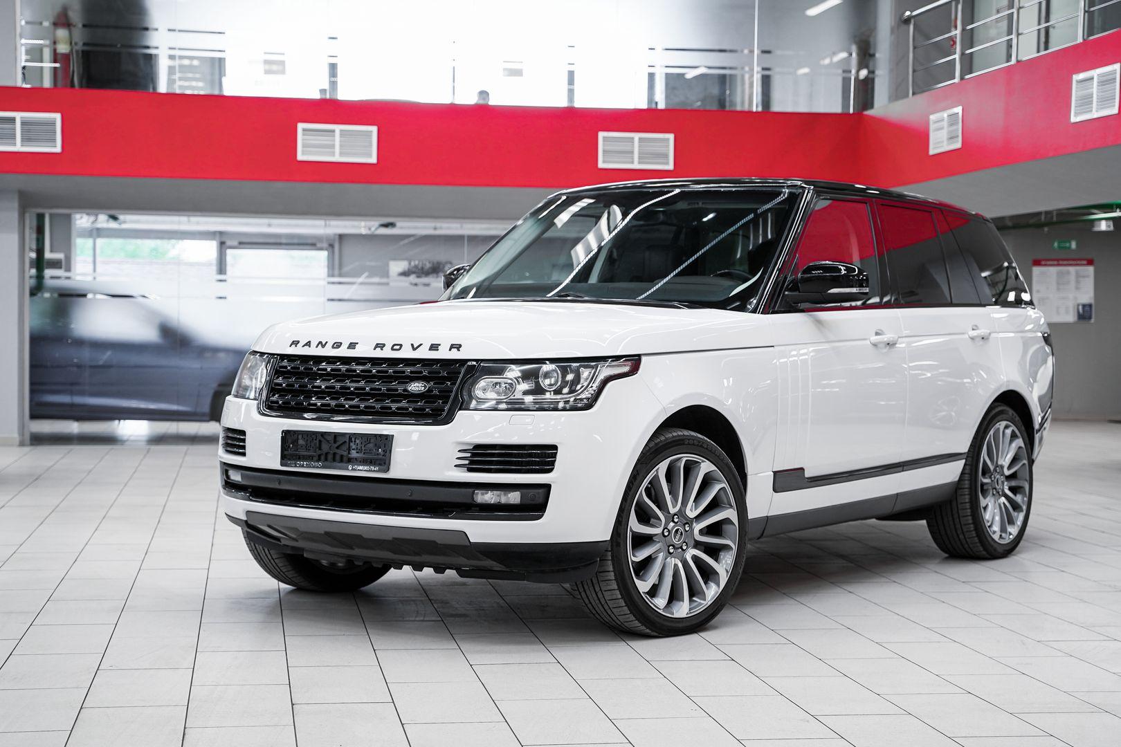 Land Rover Range Rover 2013, белый, ДЦ Орехово