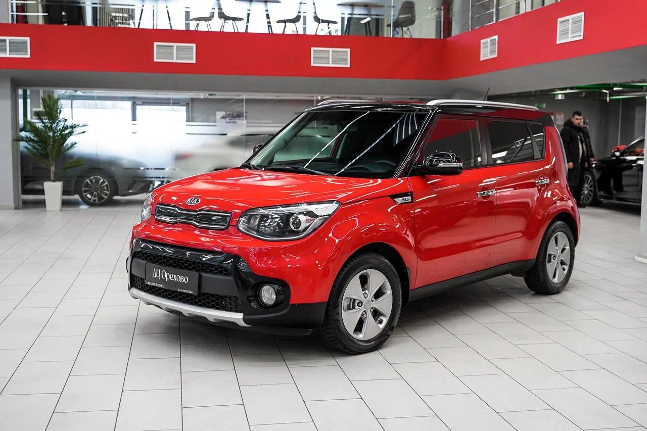 Kia Soul 2018, красный, ДЦ Орехово