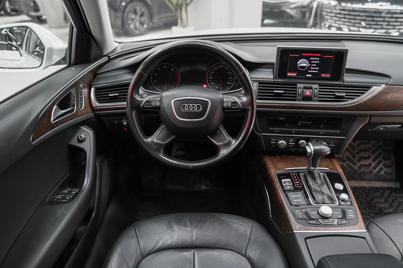 Audi A6 2013, белый, ДЦ Орехово