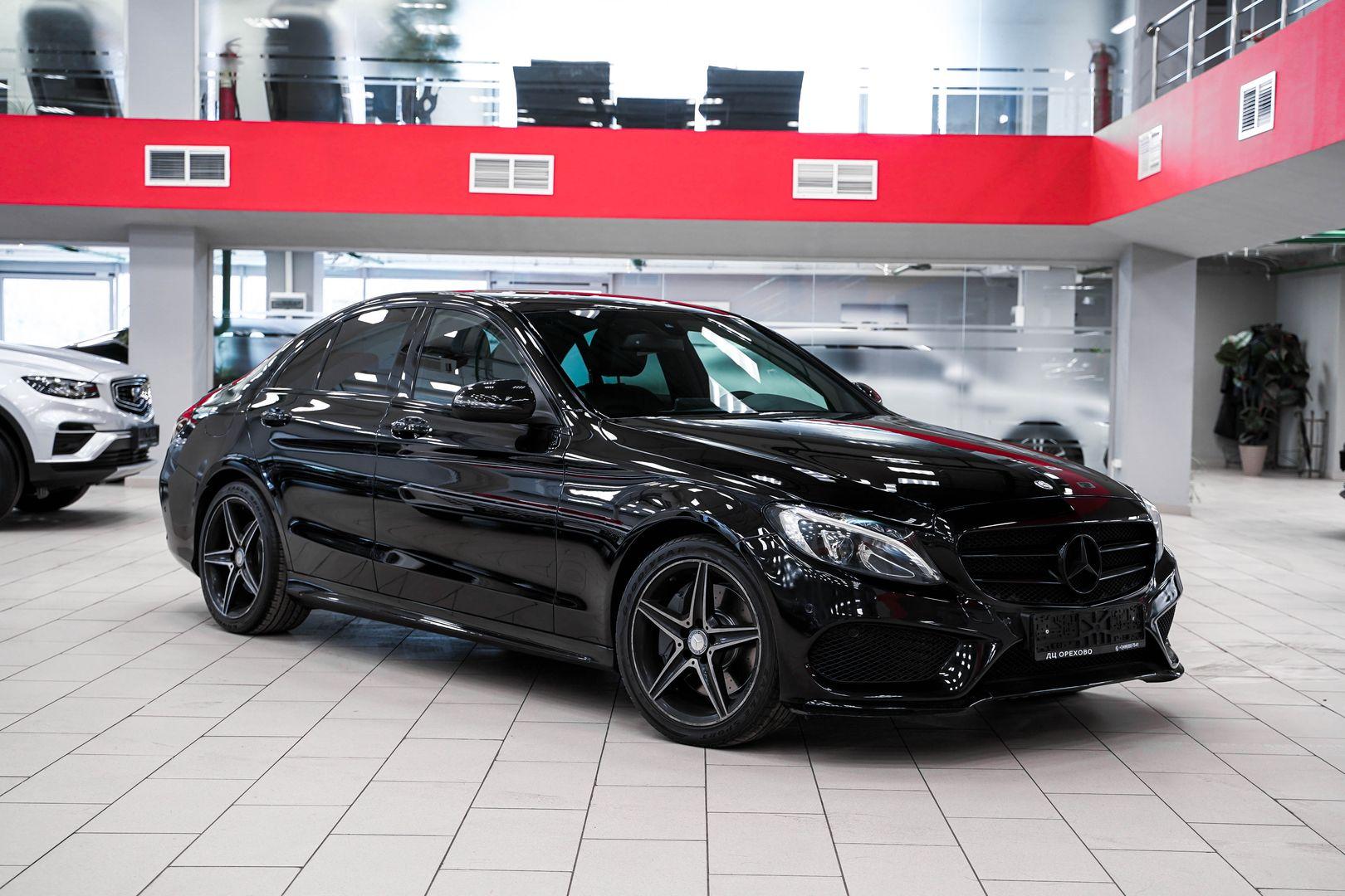 Mercedes-Benz C-Класс 2016, черный, ДЦ Орехово