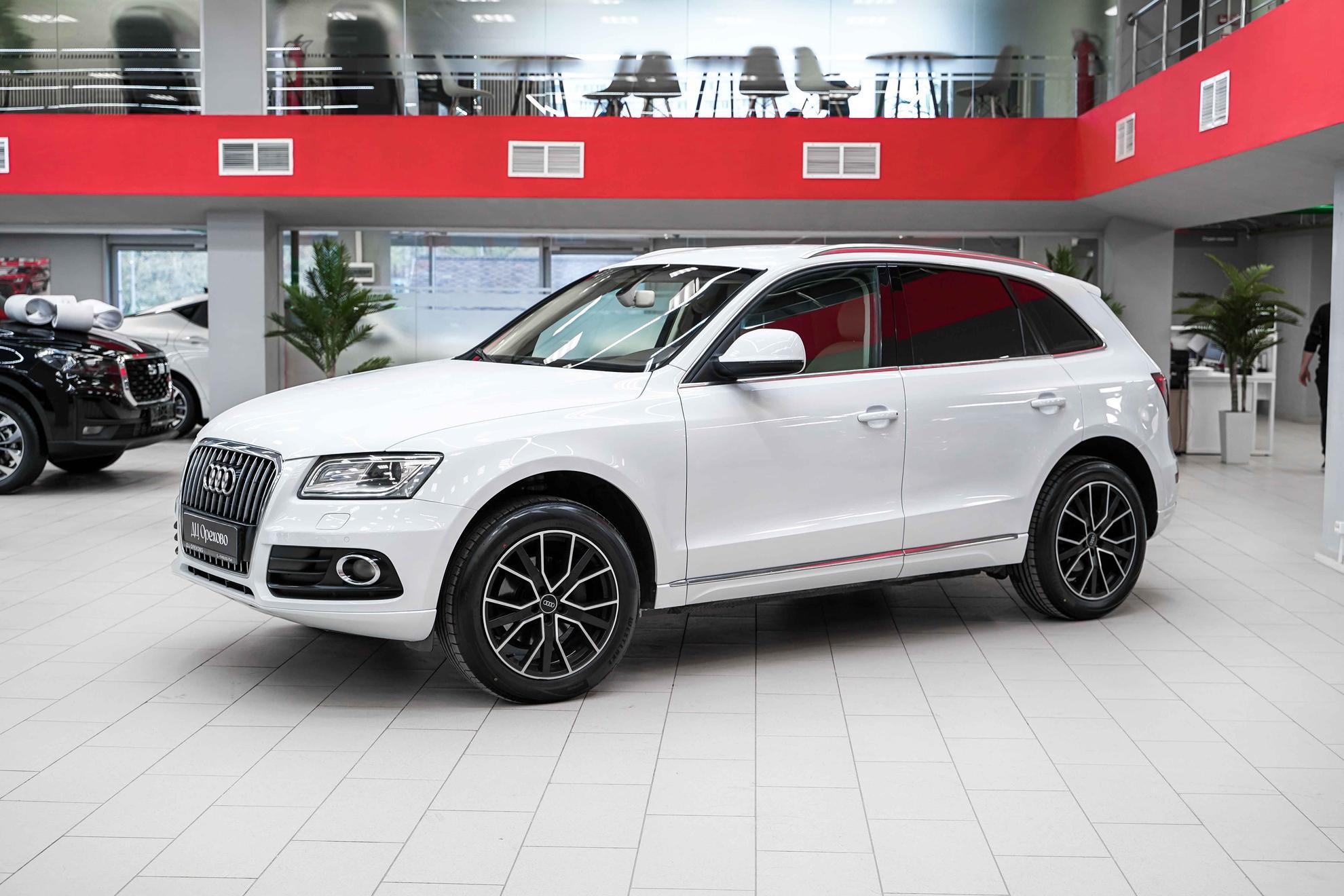 Audi Q5 2012, белый, ДЦ Орехово