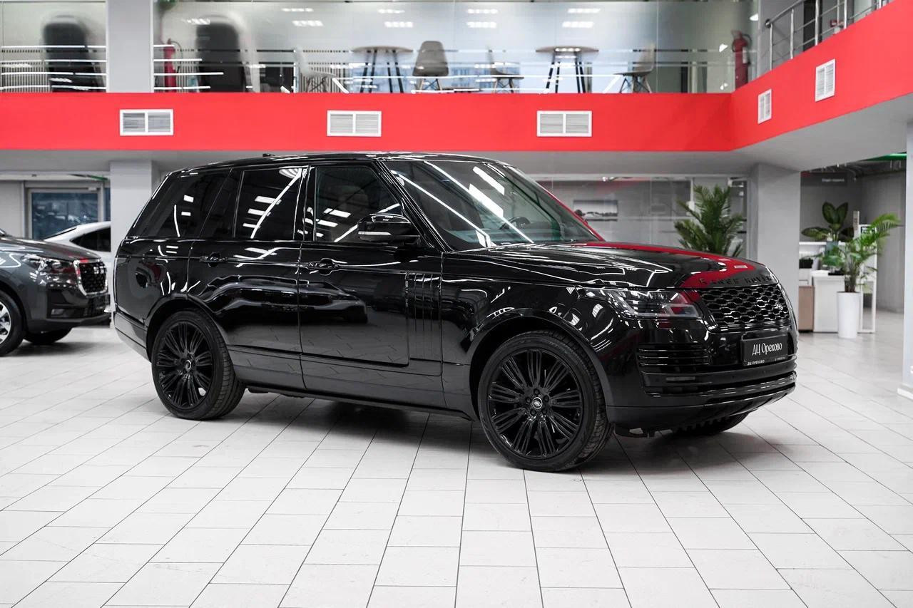 Land Rover Range Rover 2019, черный, ДЦ Орехово
