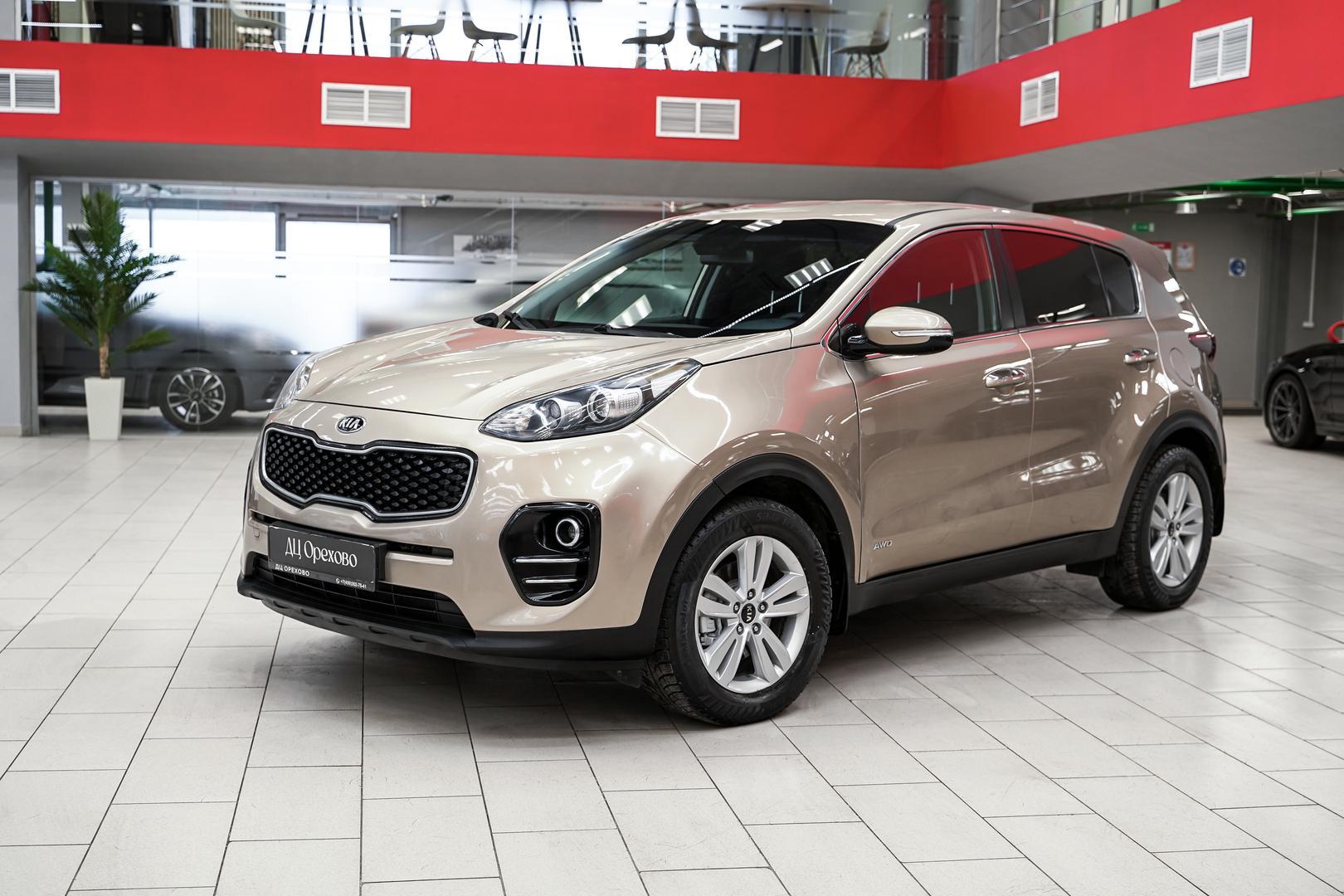 Kia Sportage 2018, коричневый, ДЦ Орехово