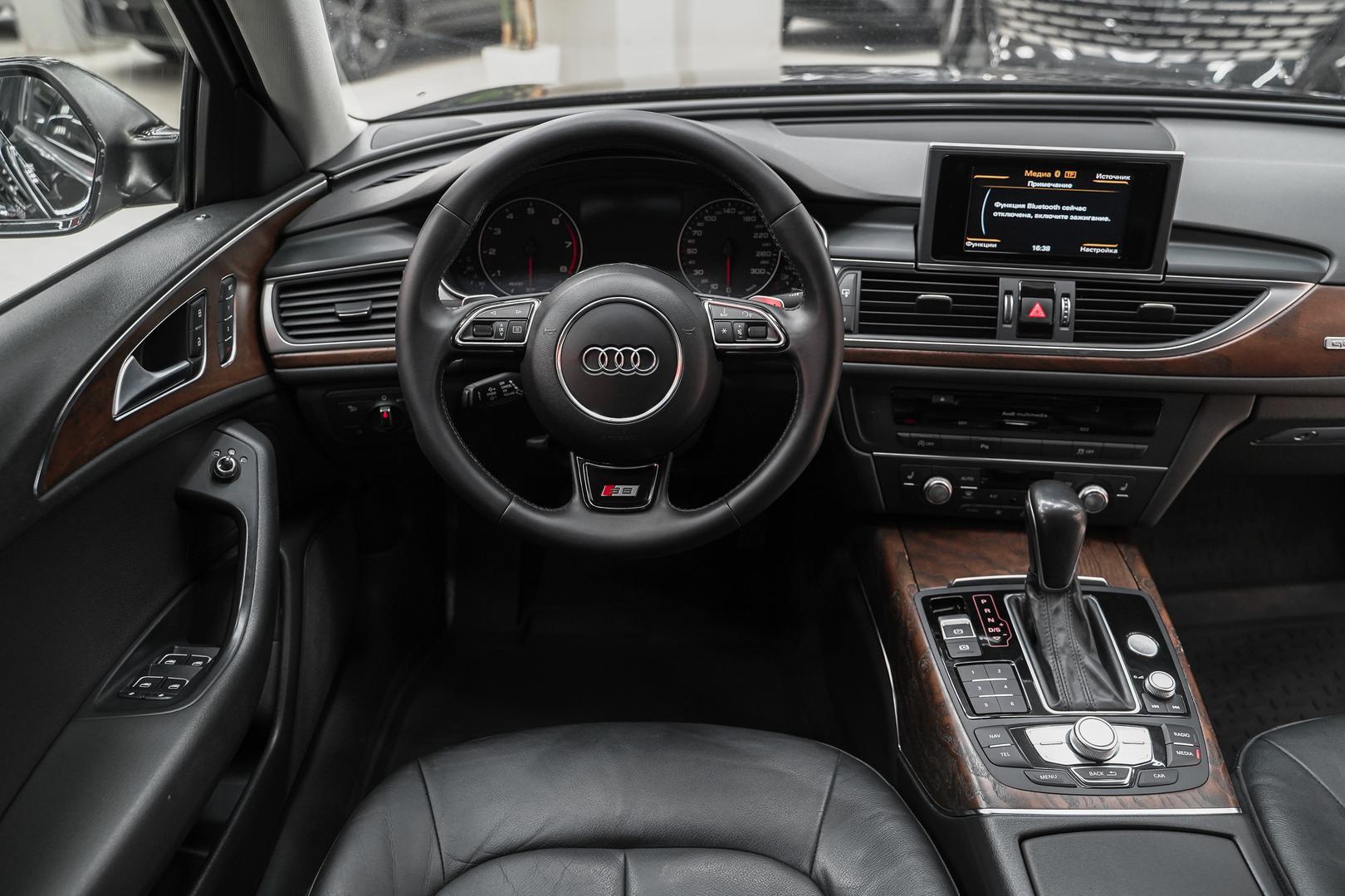 Audi A6 2015, черный, ДЦ Орехово