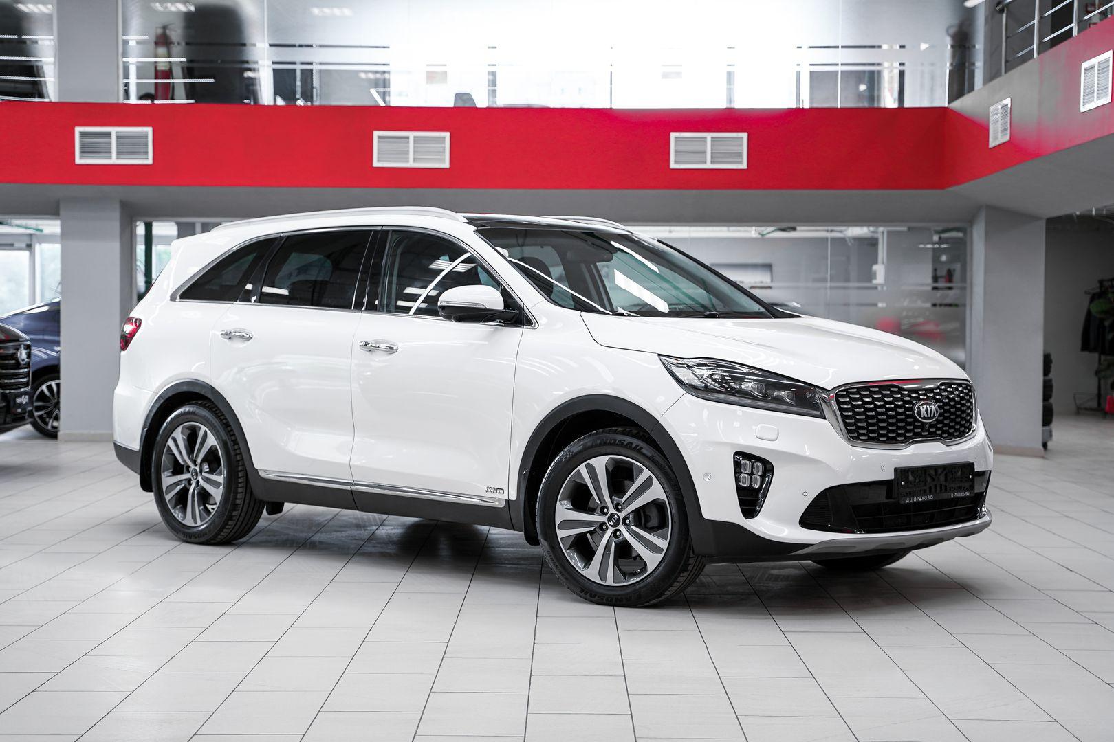 Kia Sorento 2018, белый, ДЦ Орехово